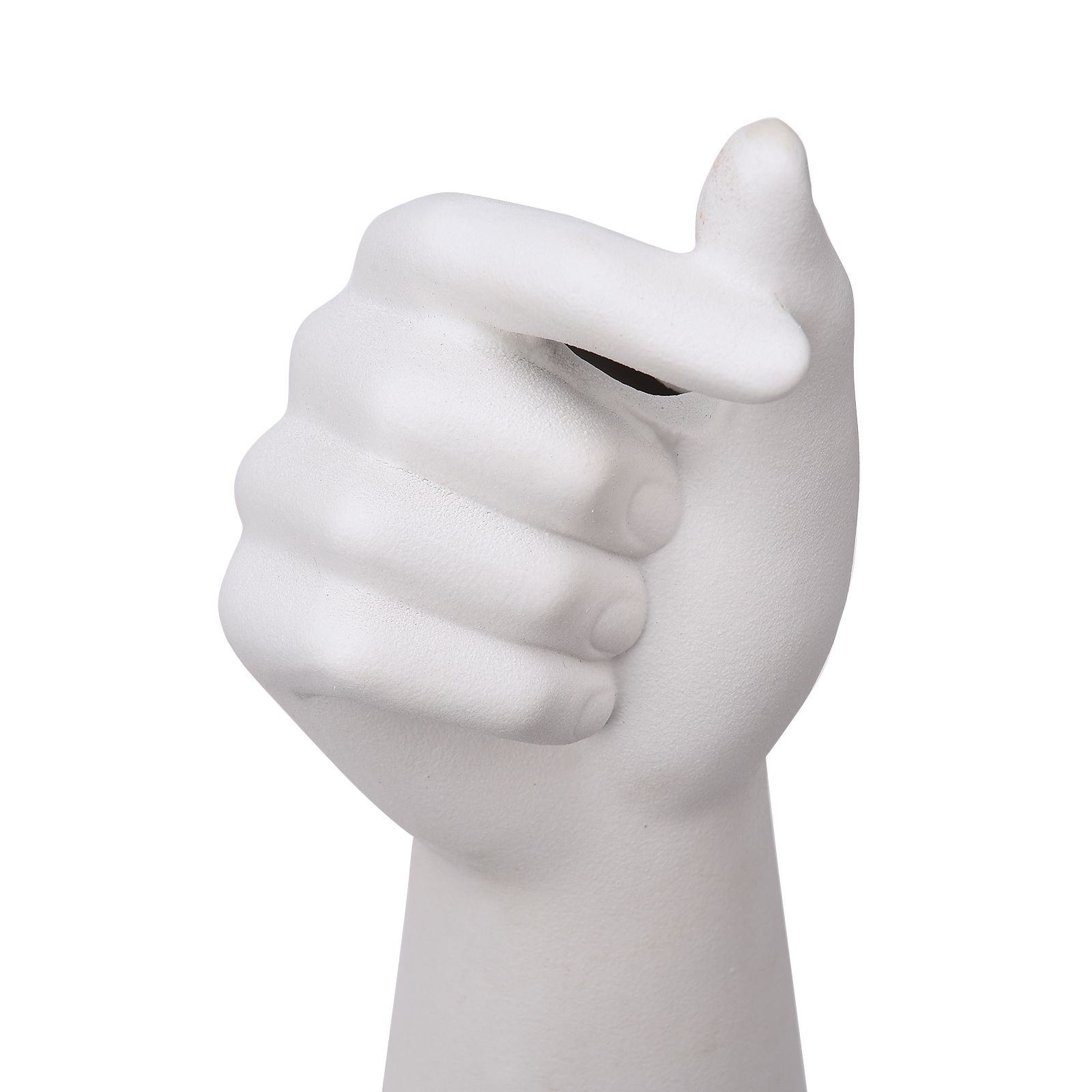 Table Vase White Color 10cm Long Ceramic Vases Decorative - Image 6