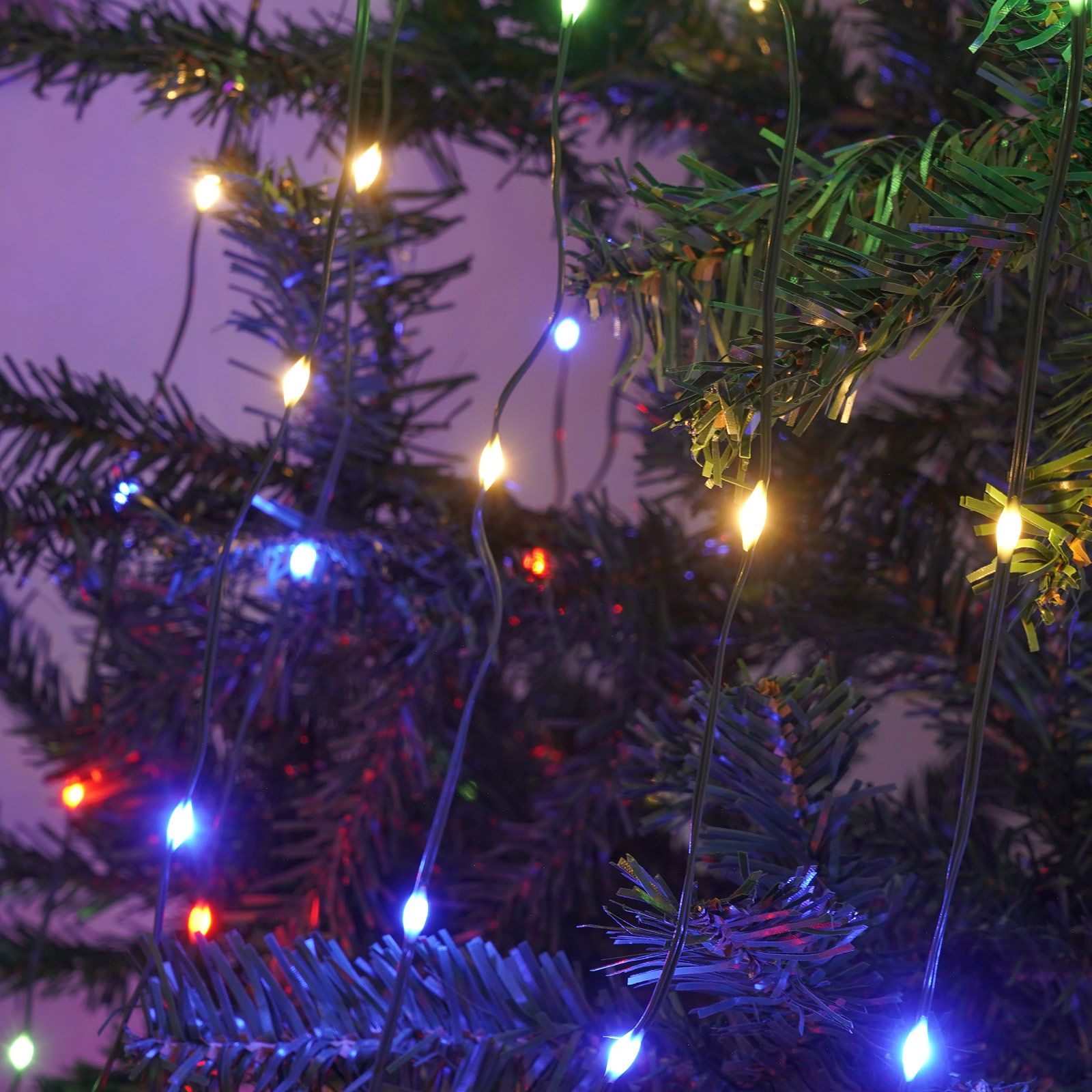 Christmas Tree Decorative Lights String Garden Layout Waterfall Lights Party Camping Atmosphere Lights LED Water Lights - Image 8