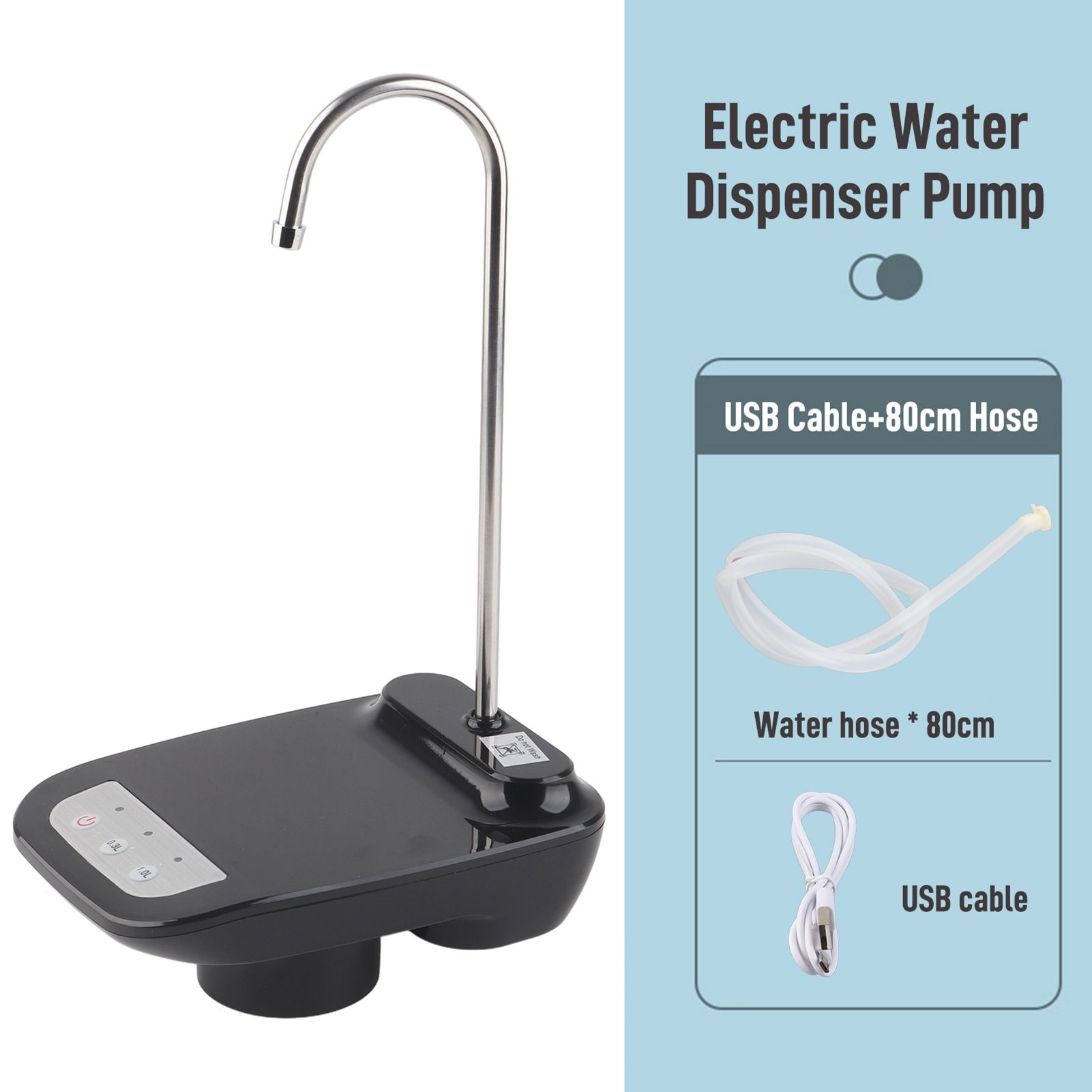 Electric Water Dispenser Home Office Multifunctional USB Pressure Water Dispenser - Image 2