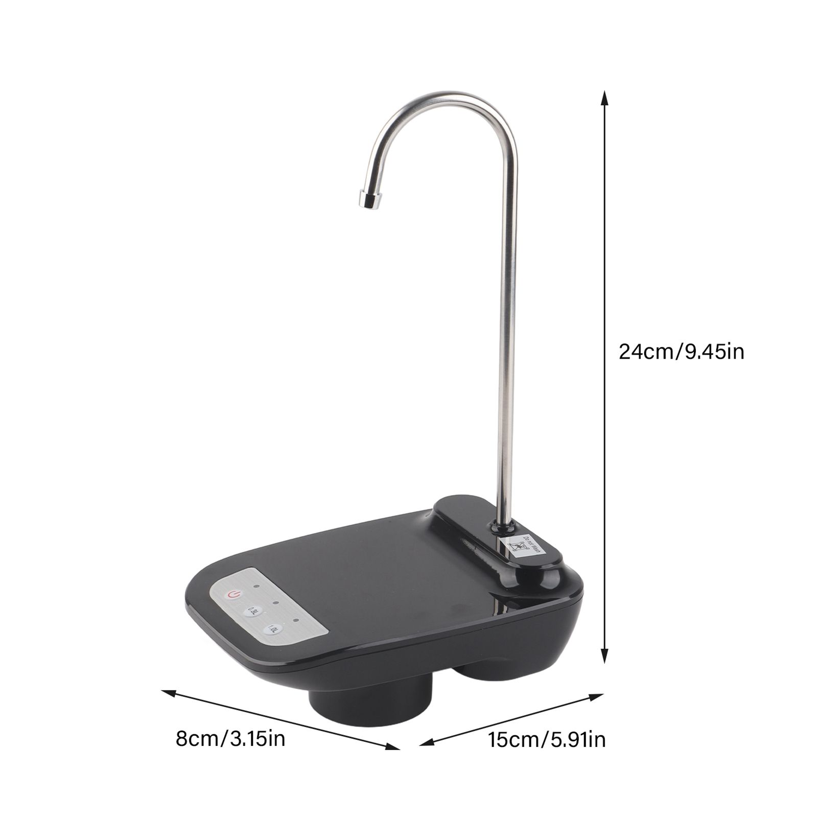Electric Water Dispenser Home Office Multifunctional USB Pressure Water Dispenser - Image 3