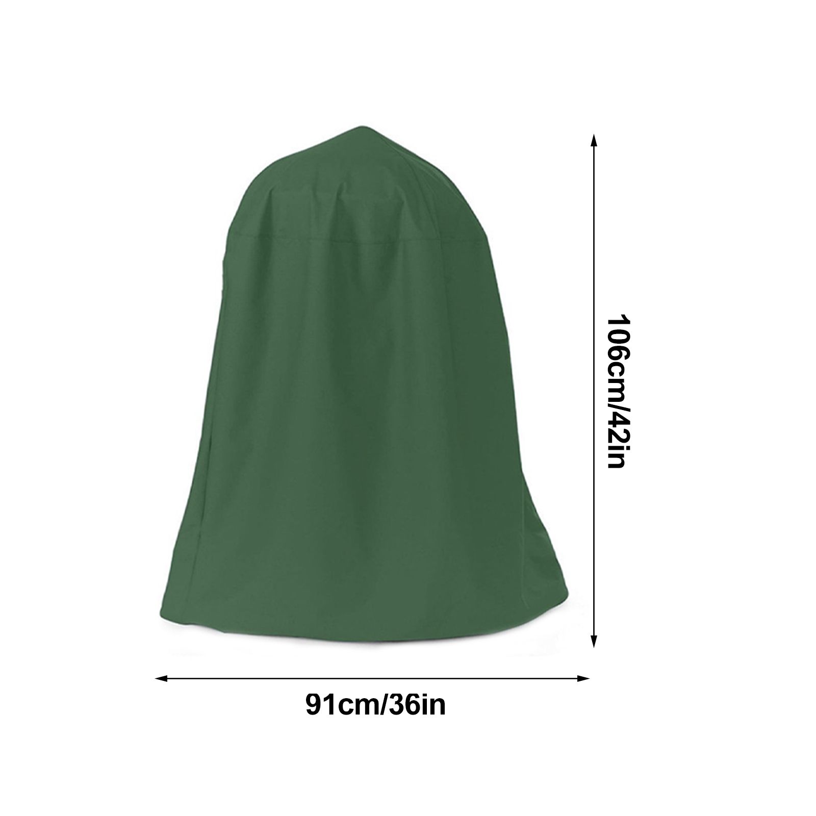 Garden Fountain Statue Protective Cover Silver Coated Oxford Cloth Waterproof Windproof Fountain Protector - Image 5