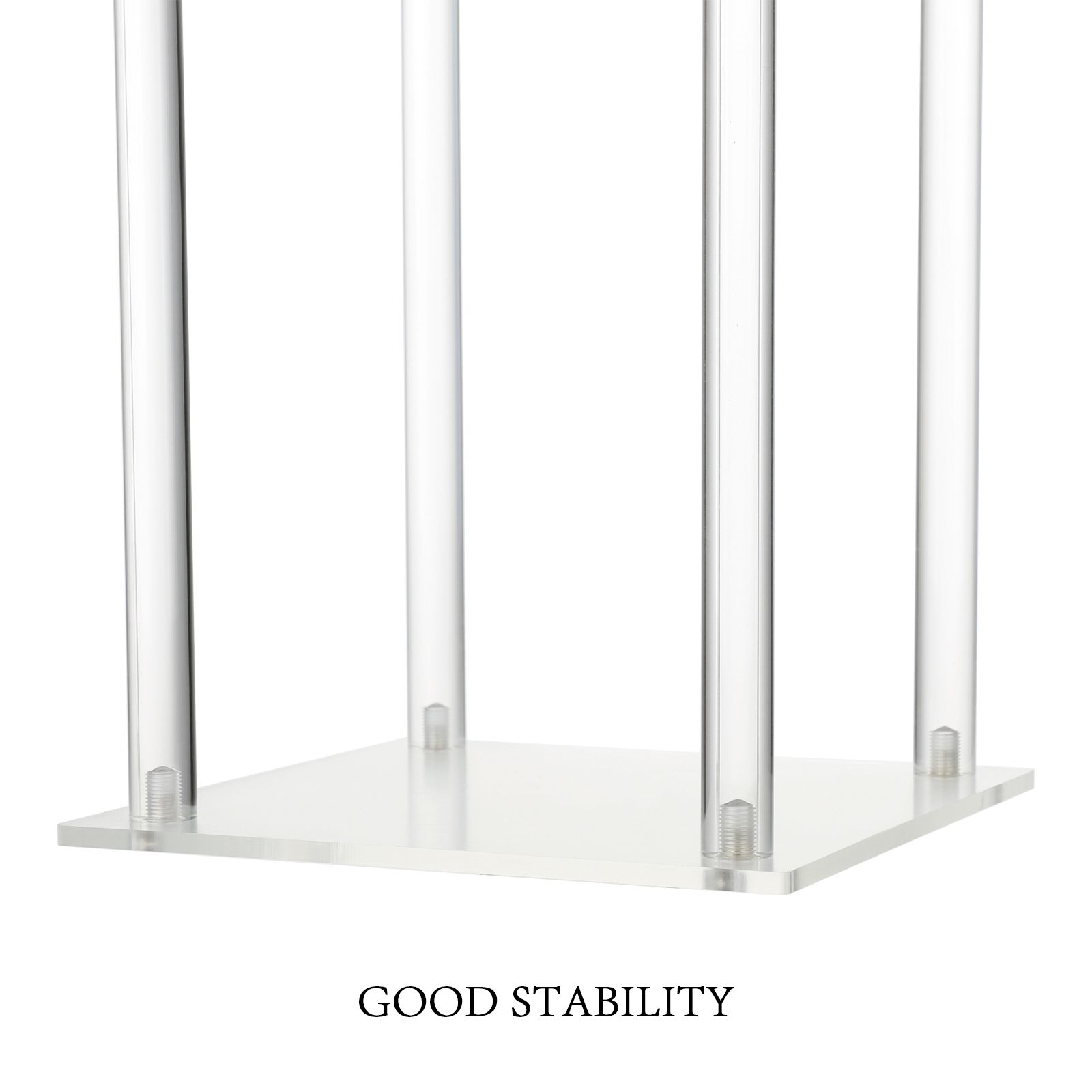 Wedding Acrylic Road Lead Flower Stand Cylinder Vase Flower Arrangement Wedding Decoration - Image 7
