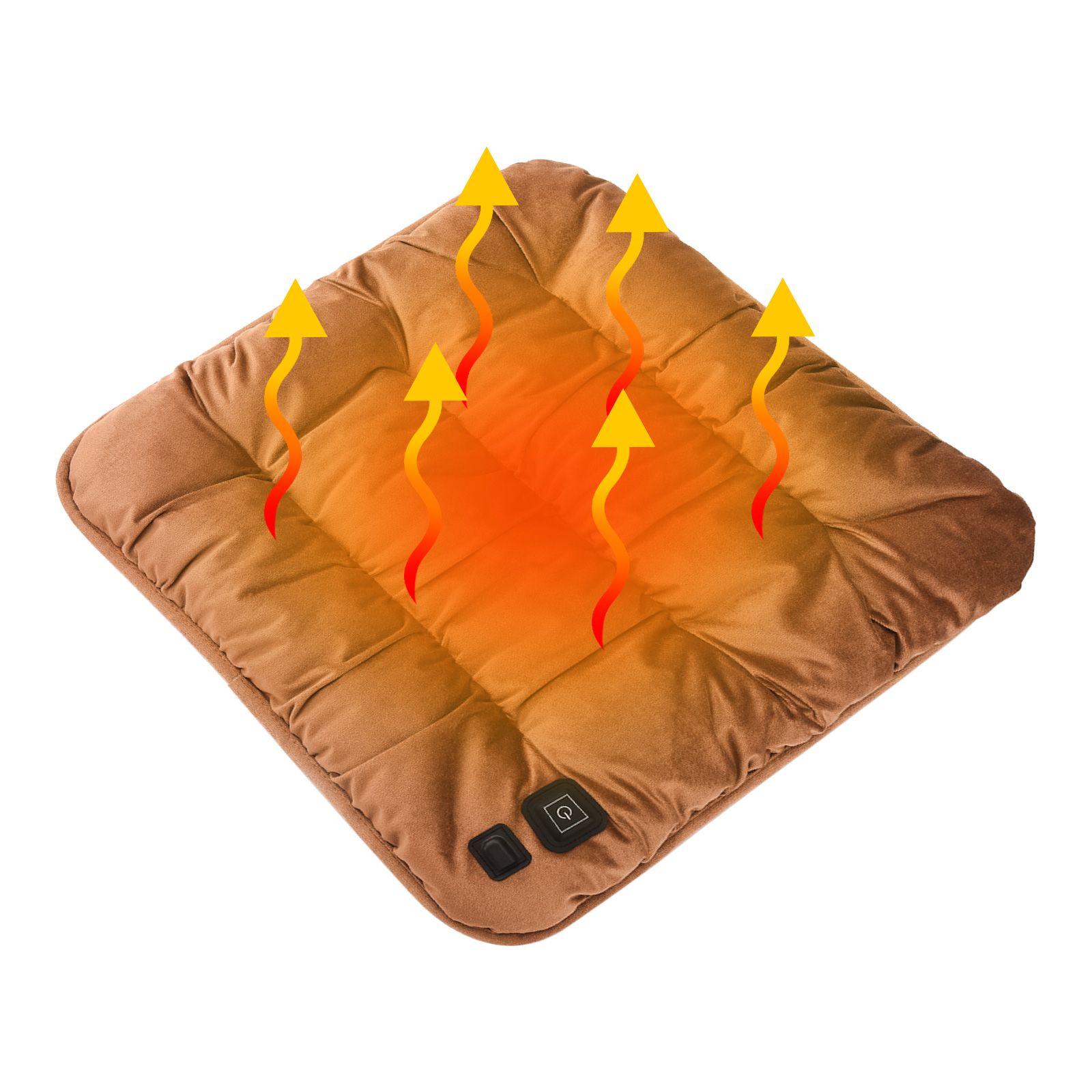 Graphene Heated Seat Cushion Office USB Heated Seat Cushion Car Seat Cushion - Image 2