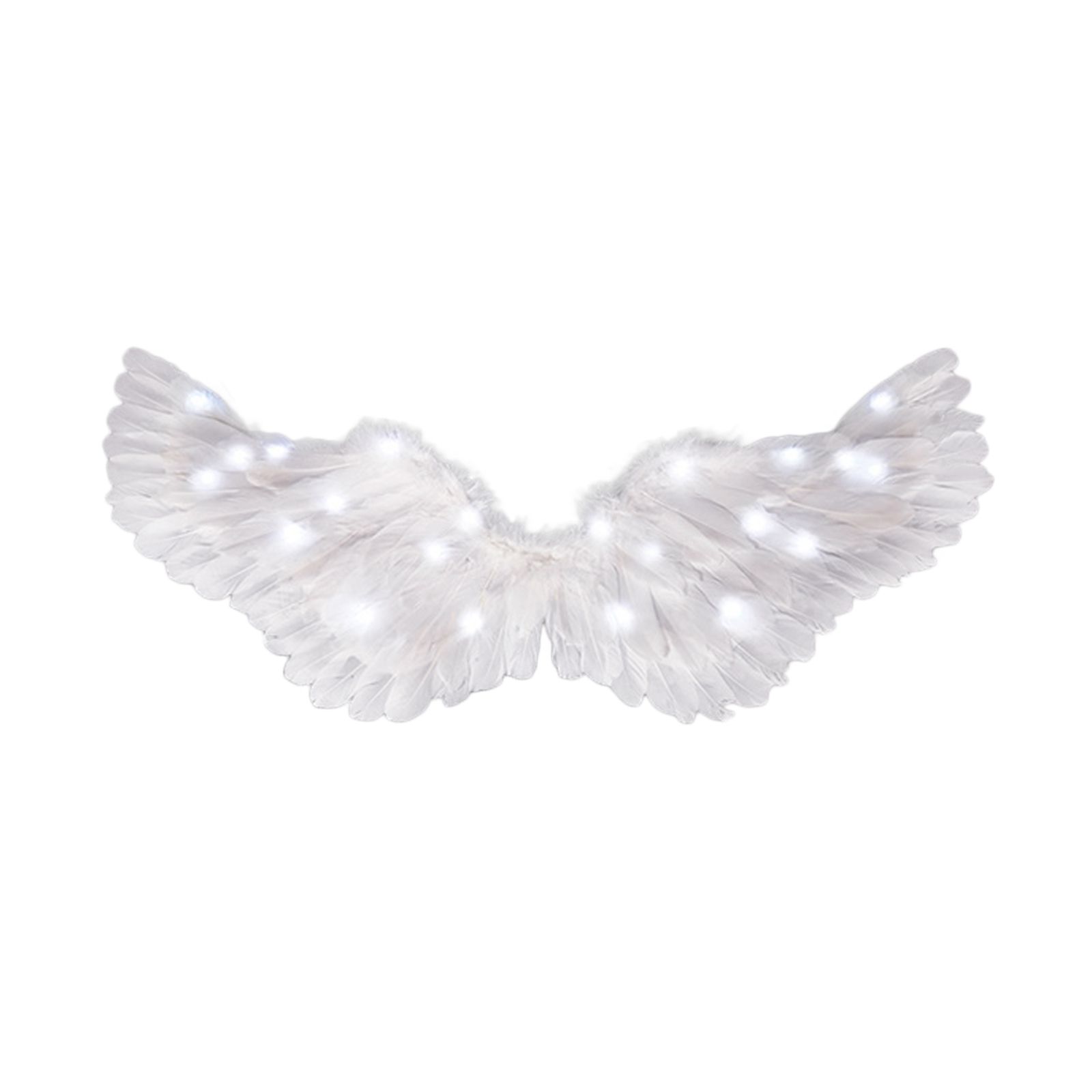 Glowing Angel Wings with LED String Lights Halloween Party Cosplay Costume Accessories Props - Image 2