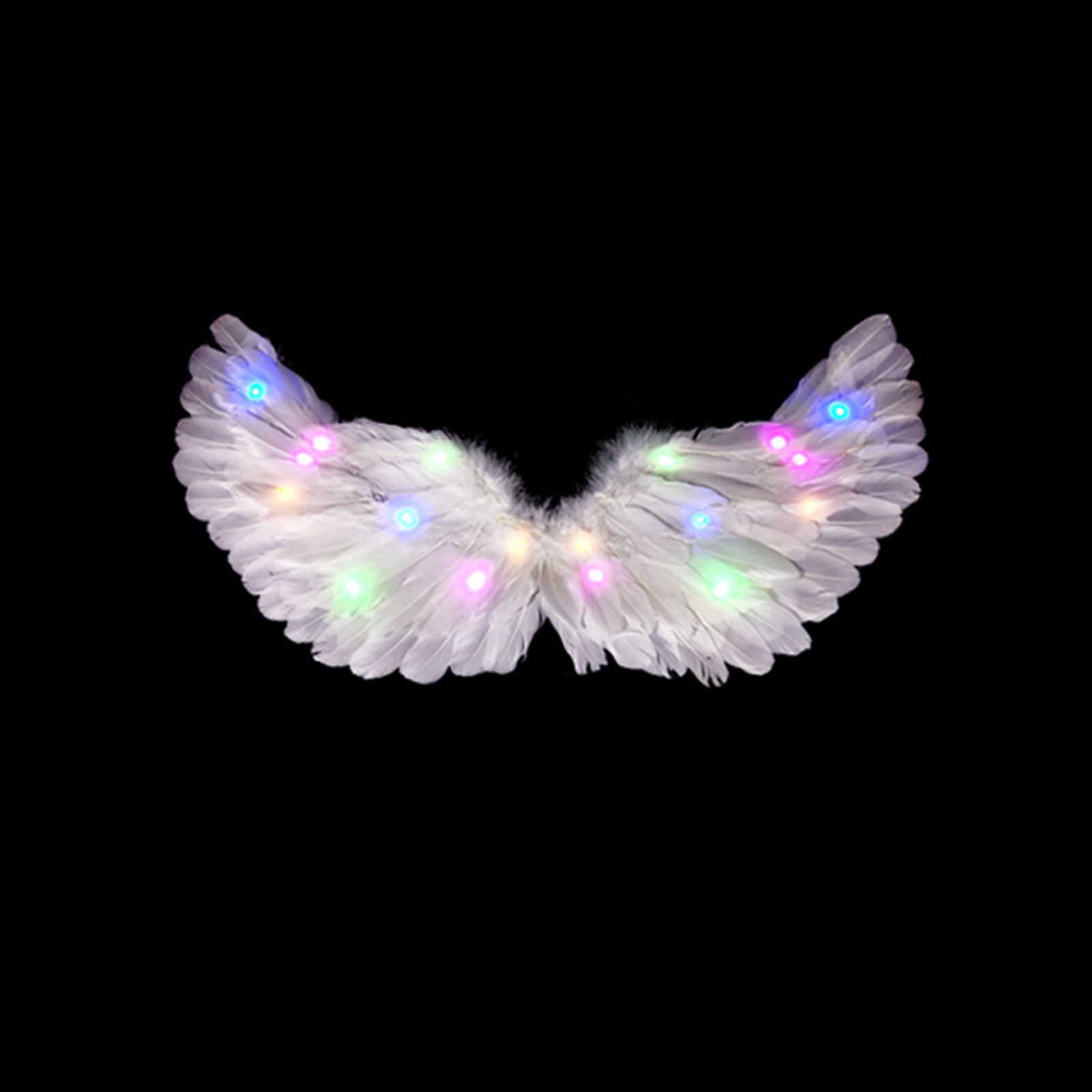 Glowing Angel Wings with LED String Lights Halloween Party Cosplay Costume Accessories Props - Image 4