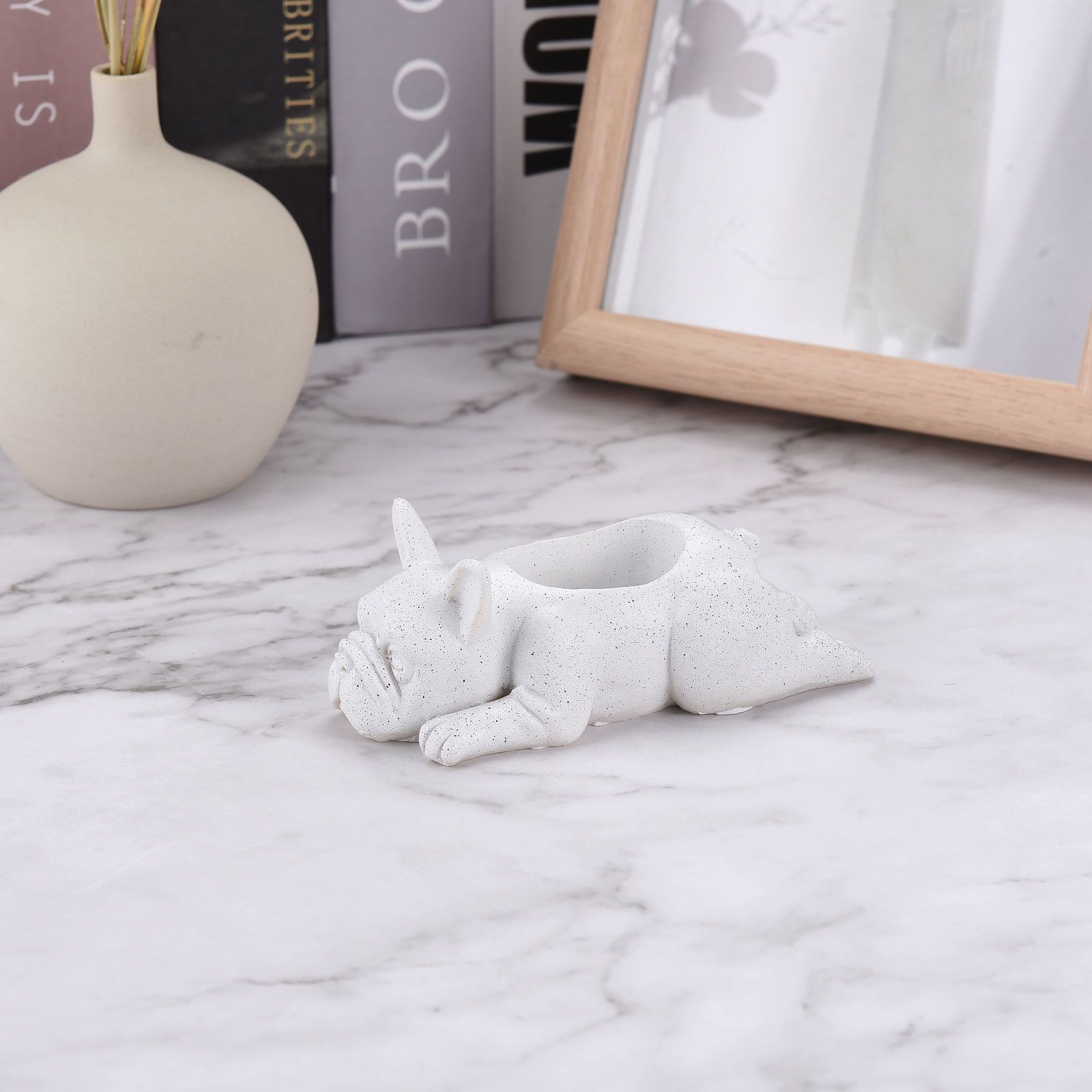 Puppy Pot Decoration Resin Pot Dog Flower Plant Pot - Image 7