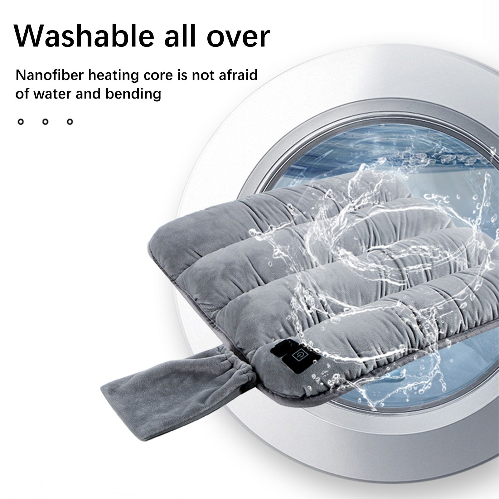 Heating Cushion Winter Car Warm Plug Heating Pad USB Three Temperature Control Chair Pad - Image 6