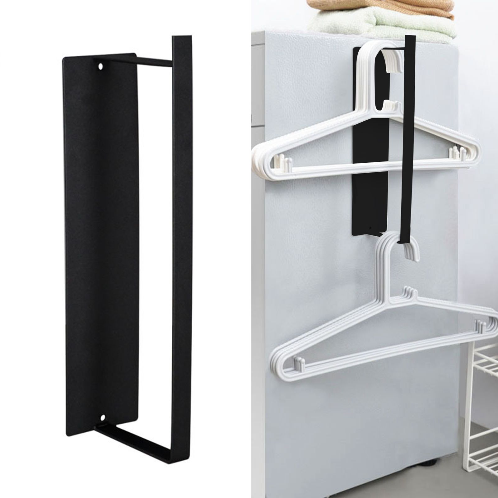 Washing Machine Side Hanger Non Punching Magnetic Hanger Storage Rack - Image 1