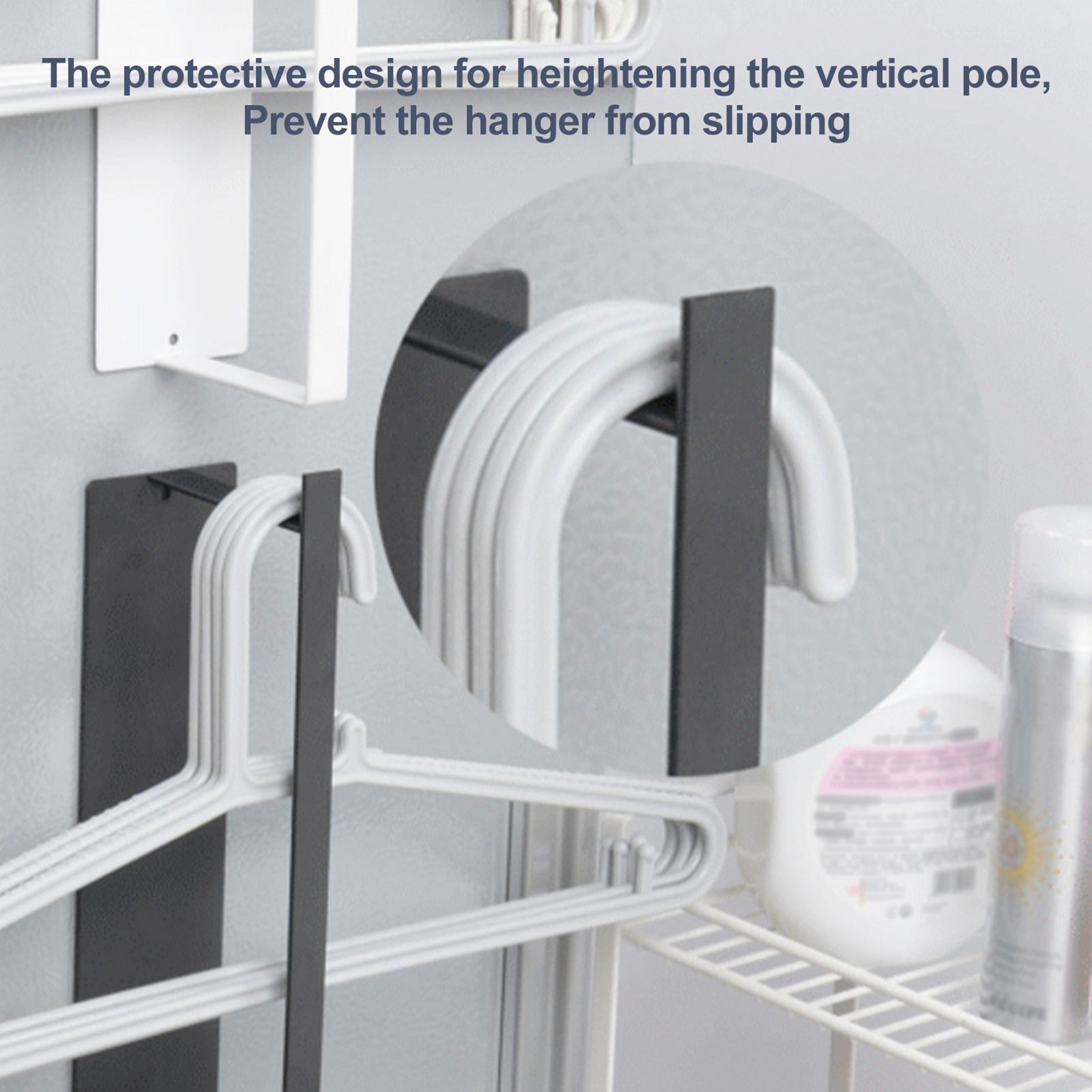 Washing Machine Side Hanger Non Punching Magnetic Hanger Storage Rack - Image 3