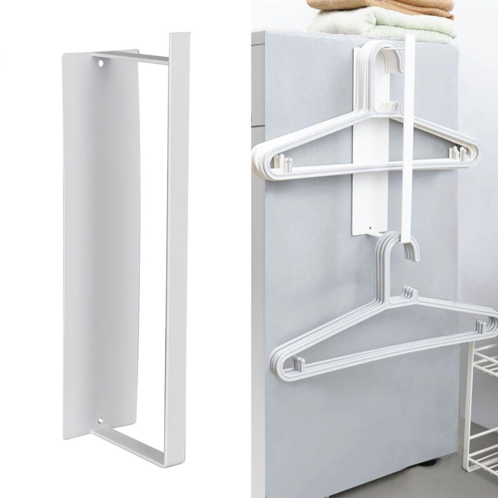 Washing Machine Side Hanger Non Punching Magnetic Hanger Storage Rack - Image 1