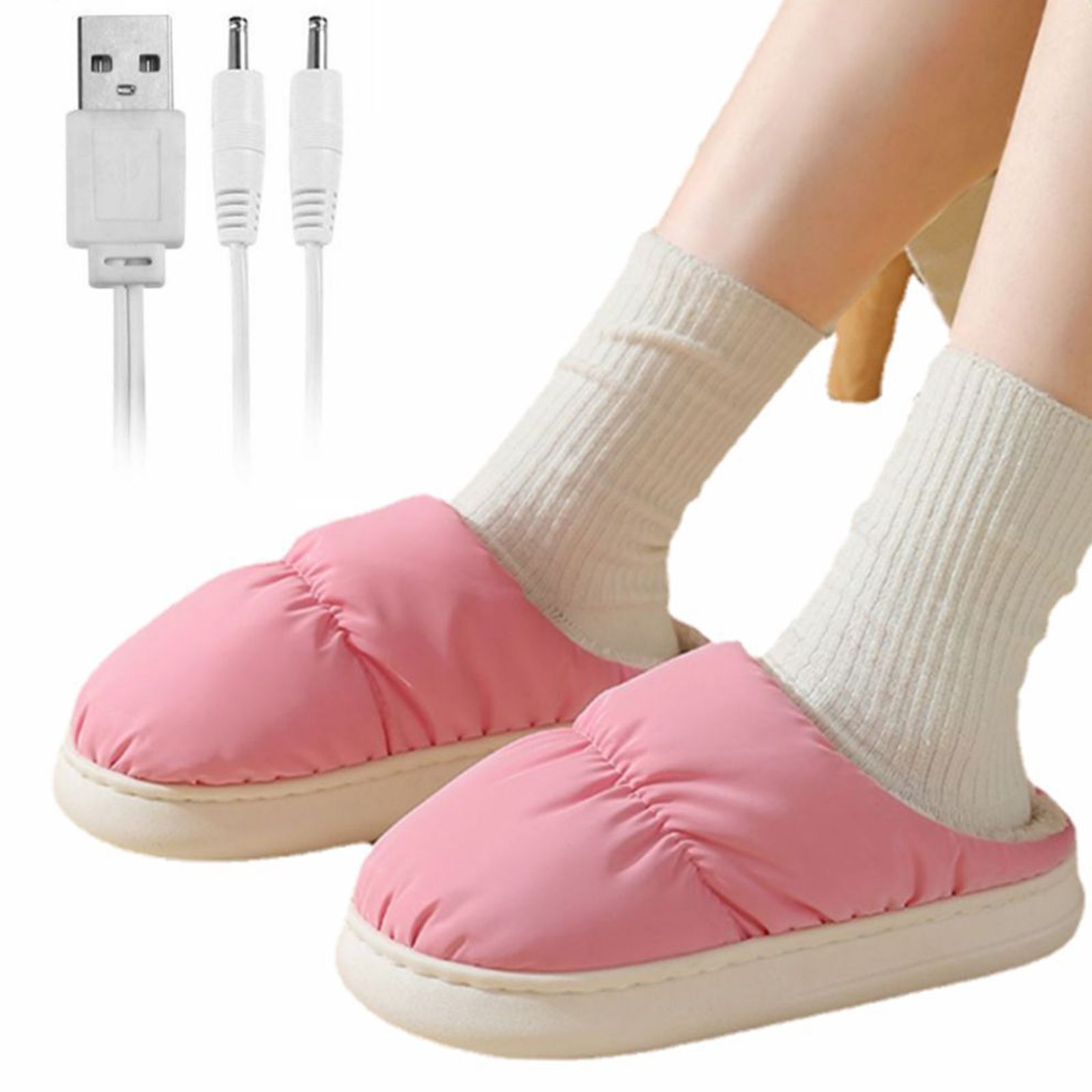 Constant Temperature 50 Degrees USB Heated Slippers - Image 4
