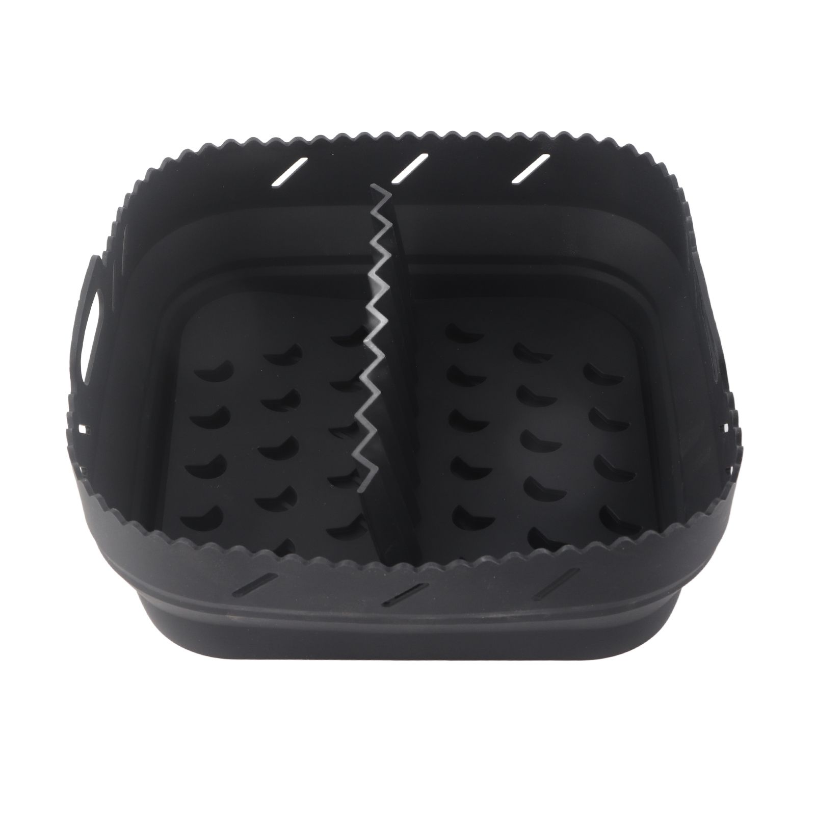Square Air Fryer Silicone Baking Pan with Silicone Mat Air Fryer Pan - Image 2