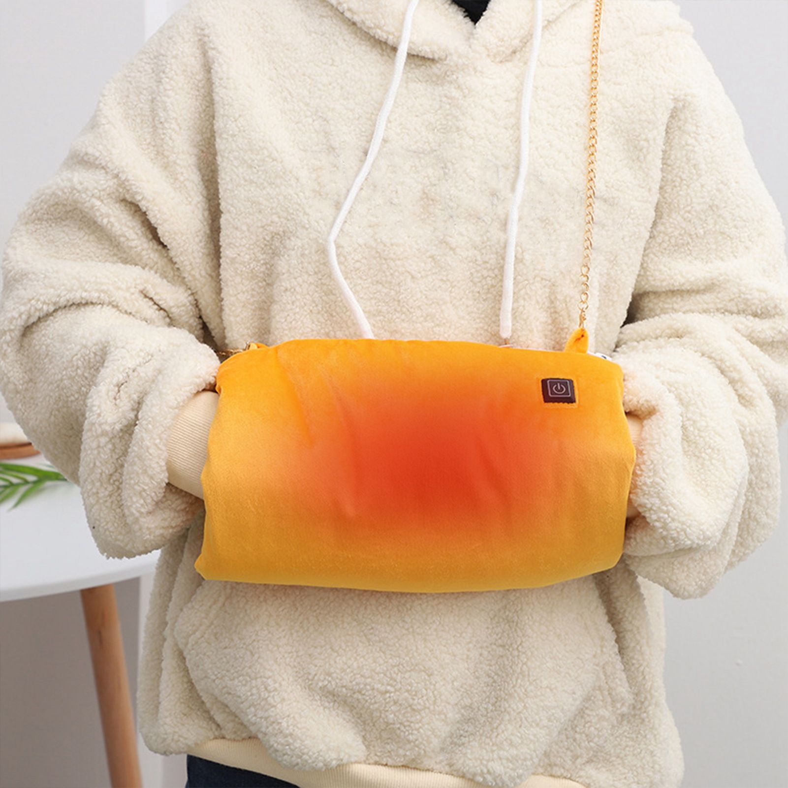 USB Charging Hand Warmer Three Temperature Control Electric Blanket Portable Heating Cushion Hand Warmer - Image 7