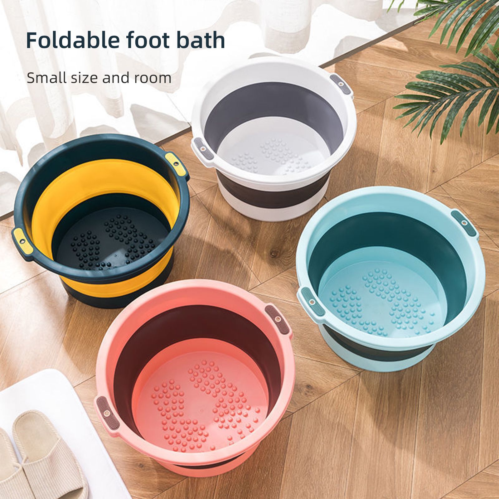 Foldable Foot Bath Household Foot Wash Basin Foot Massage Foot Bath - Image 8