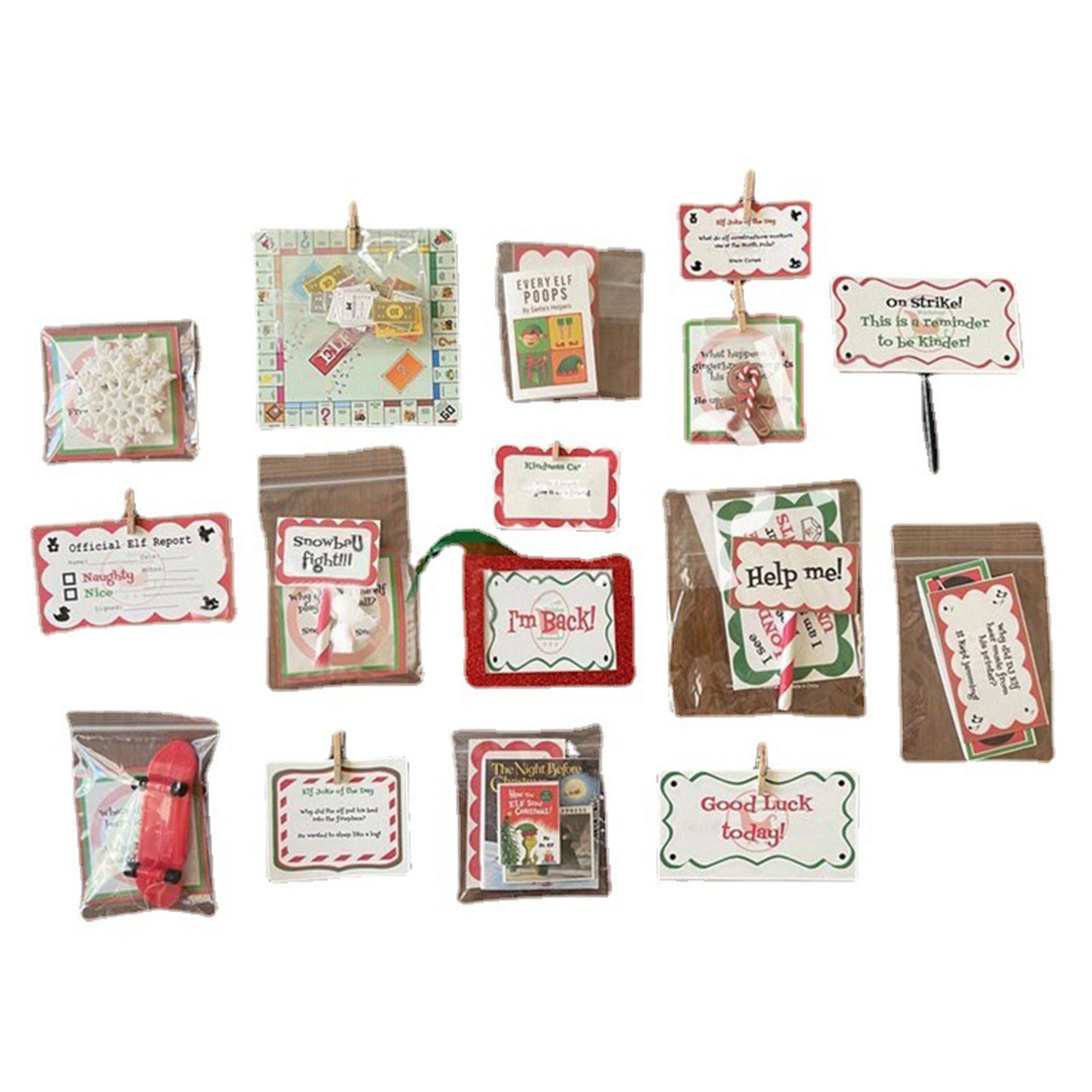 Christmas Advent Elf Gift Set Christmas Gift Set - Image 2
