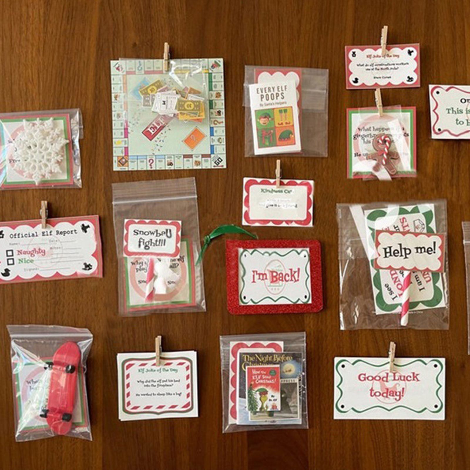 Christmas Advent Elf Gift Set Christmas Gift Set - Image 6