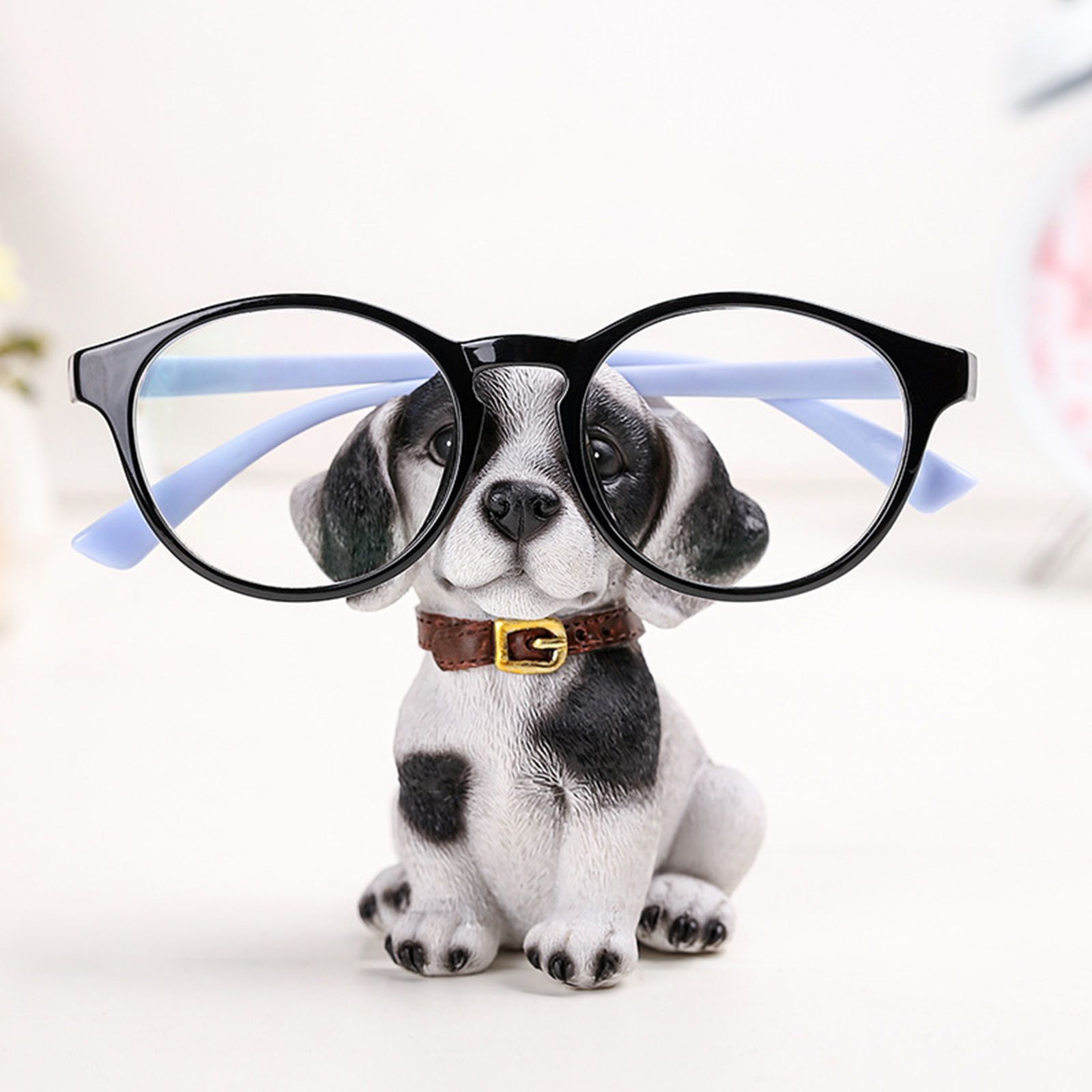 Creative Eyeglass Frame Resin Animal Glasses Holder Beautifully Handcrafted Eyeglass Stand - Image 2