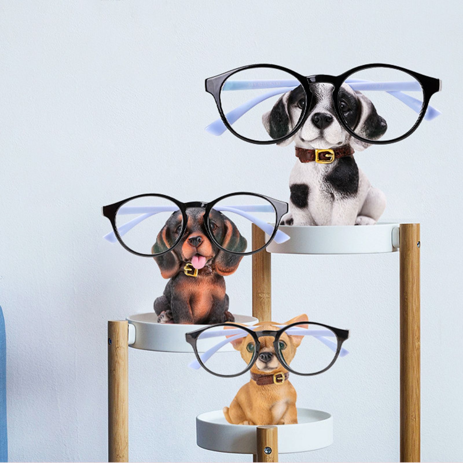 Creative Eyeglass Frame Resin Animal Glasses Holder Beautifully Handcrafted Eyeglass Stand - Image 8