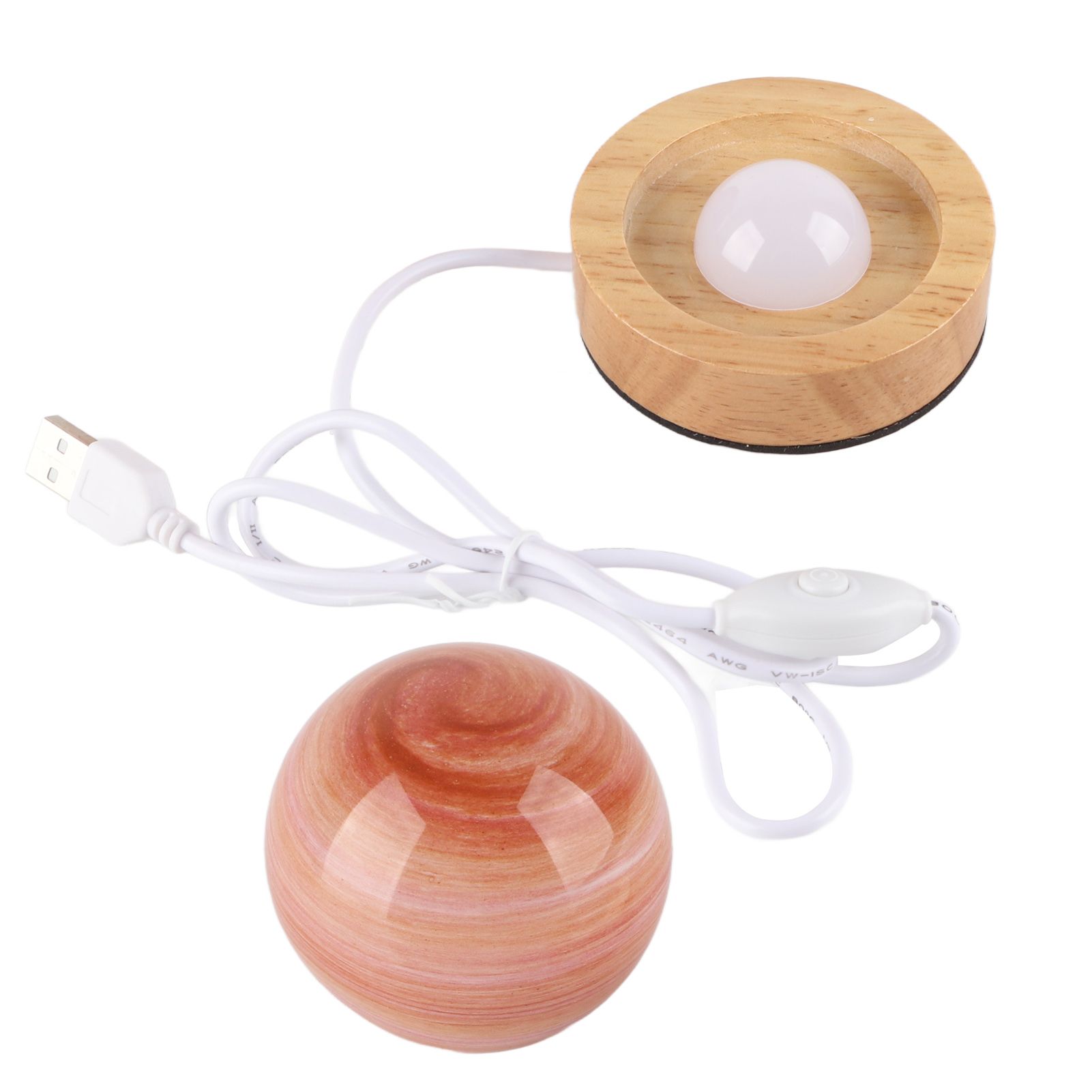 Rechargeable Touch Tricolor Infinitely Dimmable Sunset Table Lamp Ambient Rainbow Lamp - Image 2