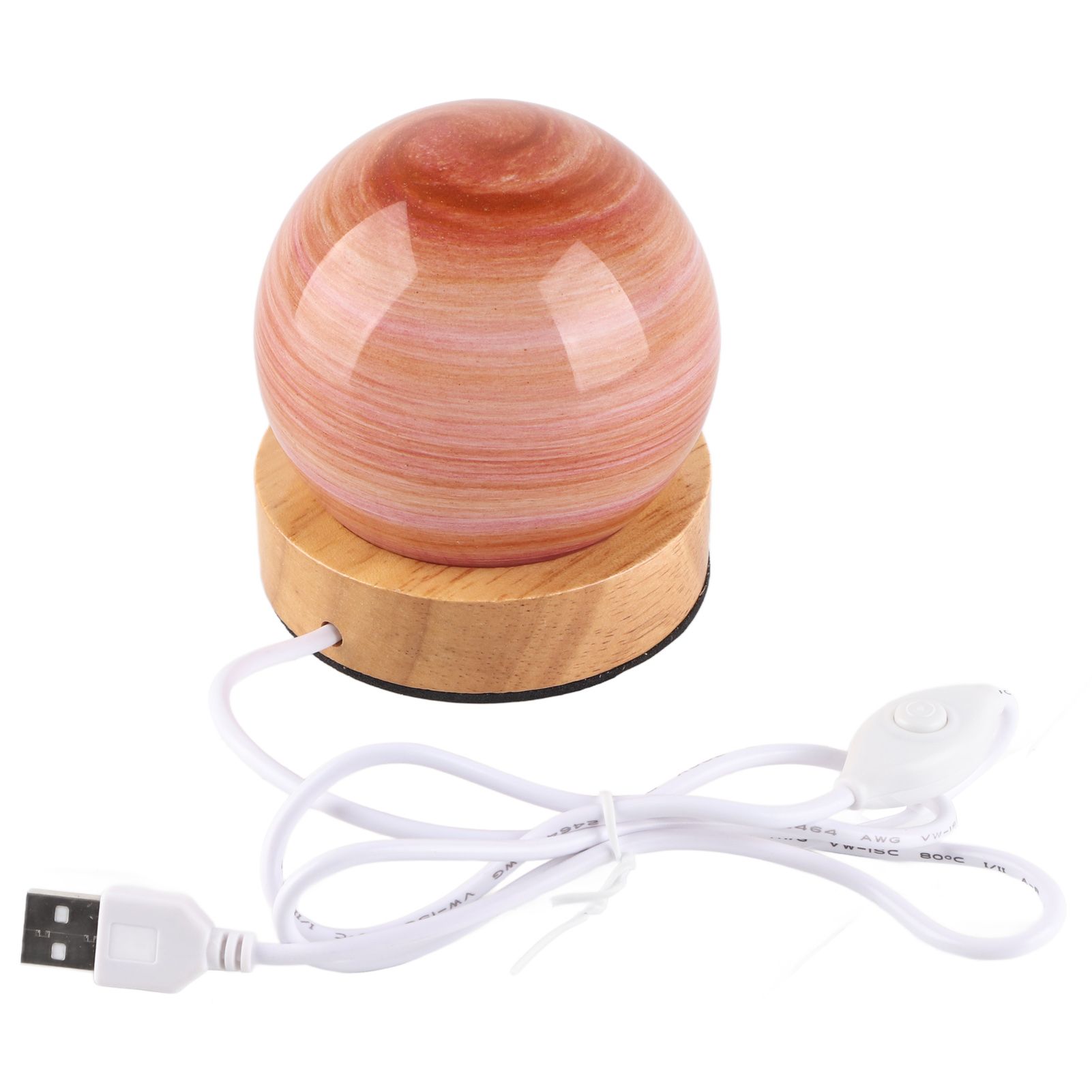 Rechargeable Touch Tricolor Infinitely Dimmable Sunset Table Lamp Ambient Rainbow Lamp - Image 4