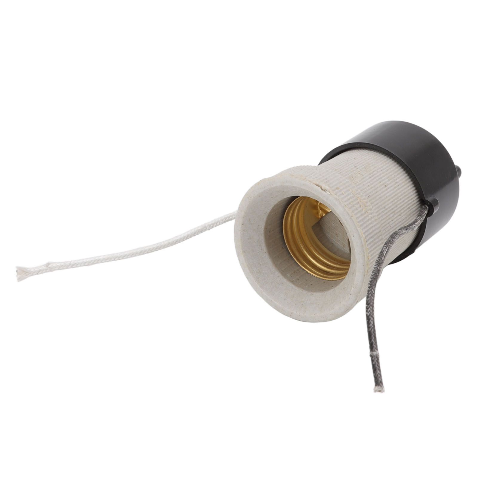 E27 Porcelain Lamp Holder Waterproof 2 Levels Adjustable Temp Heat Insulation Small Tee Heat Light Socket - Image 4