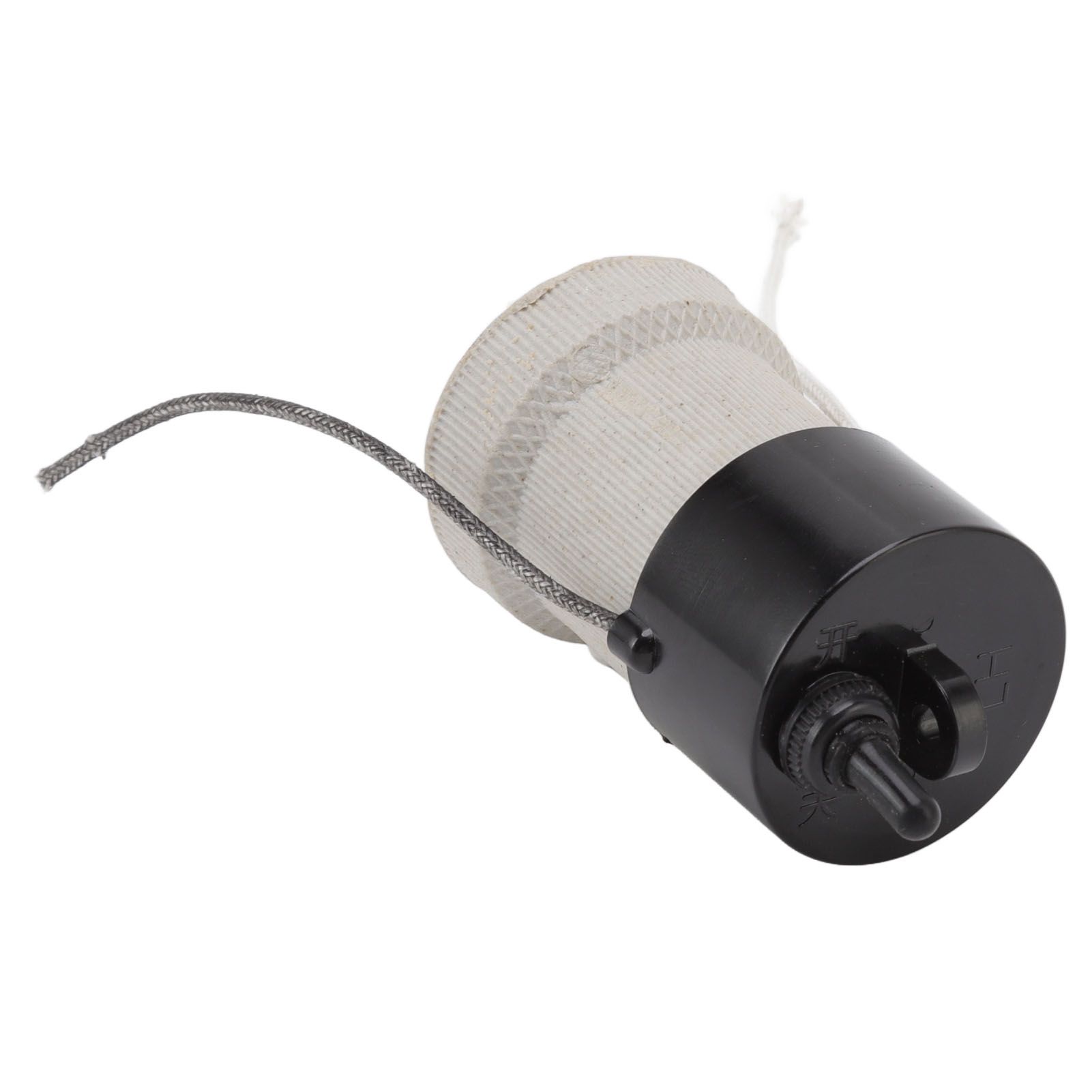 E27 Porcelain Lamp Holder Waterproof 2 Levels Adjustable Temp Heat Insulation Small Tee Heat Light Socket - Image 8