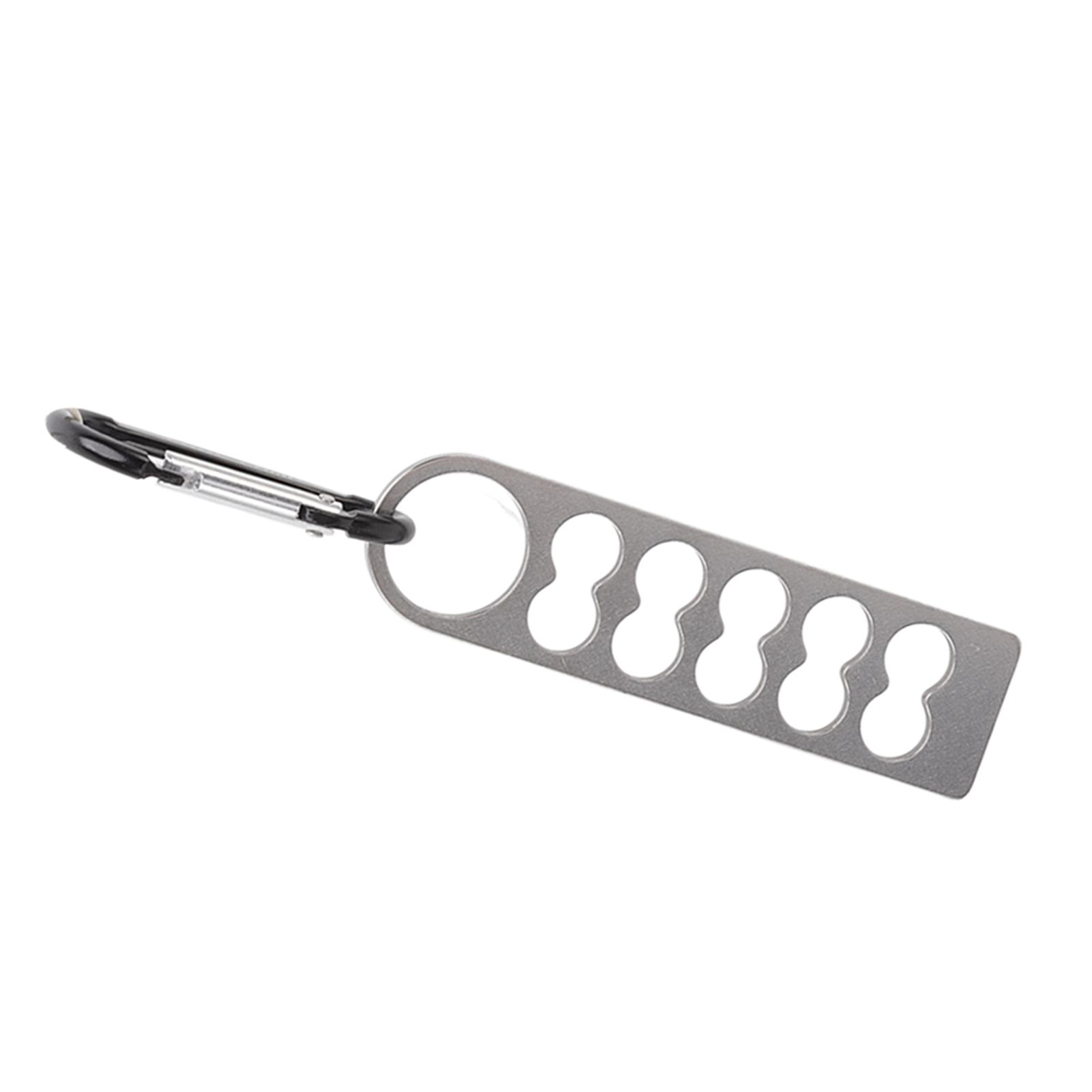 Tent Peg Organizer with Buckle 304 Stainless Steel Camping Nail Holder Tent Stakes Storage Rack - Image 3