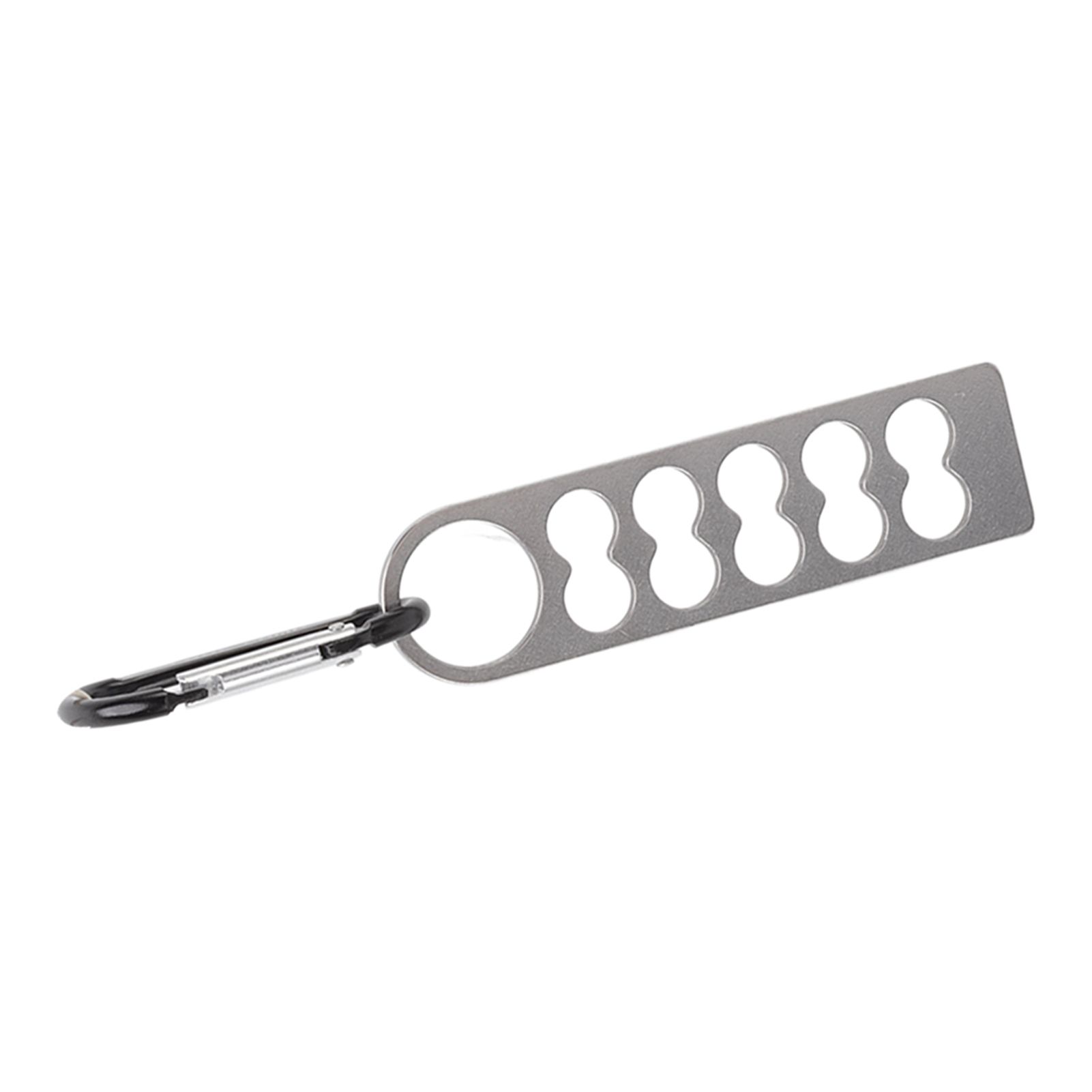 Tent Peg Organizer with Buckle 304 Stainless Steel Camping Nail Holder Tent Stakes Storage Rack - Image 4