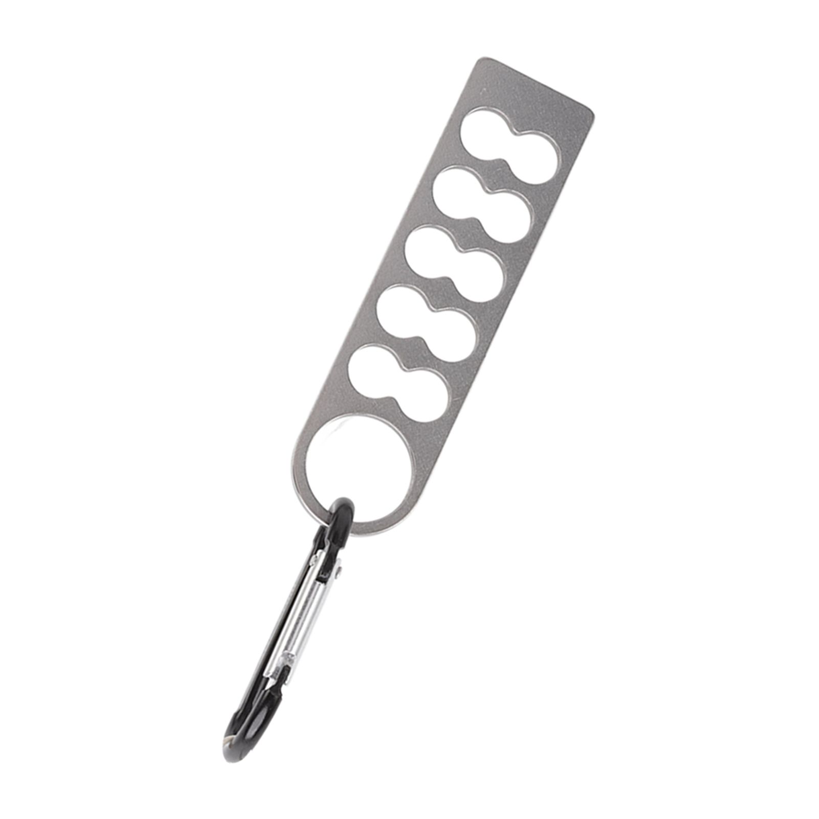 Tent Peg Organizer with Buckle 304 Stainless Steel Camping Nail Holder Tent Stakes Storage Rack - Image 5