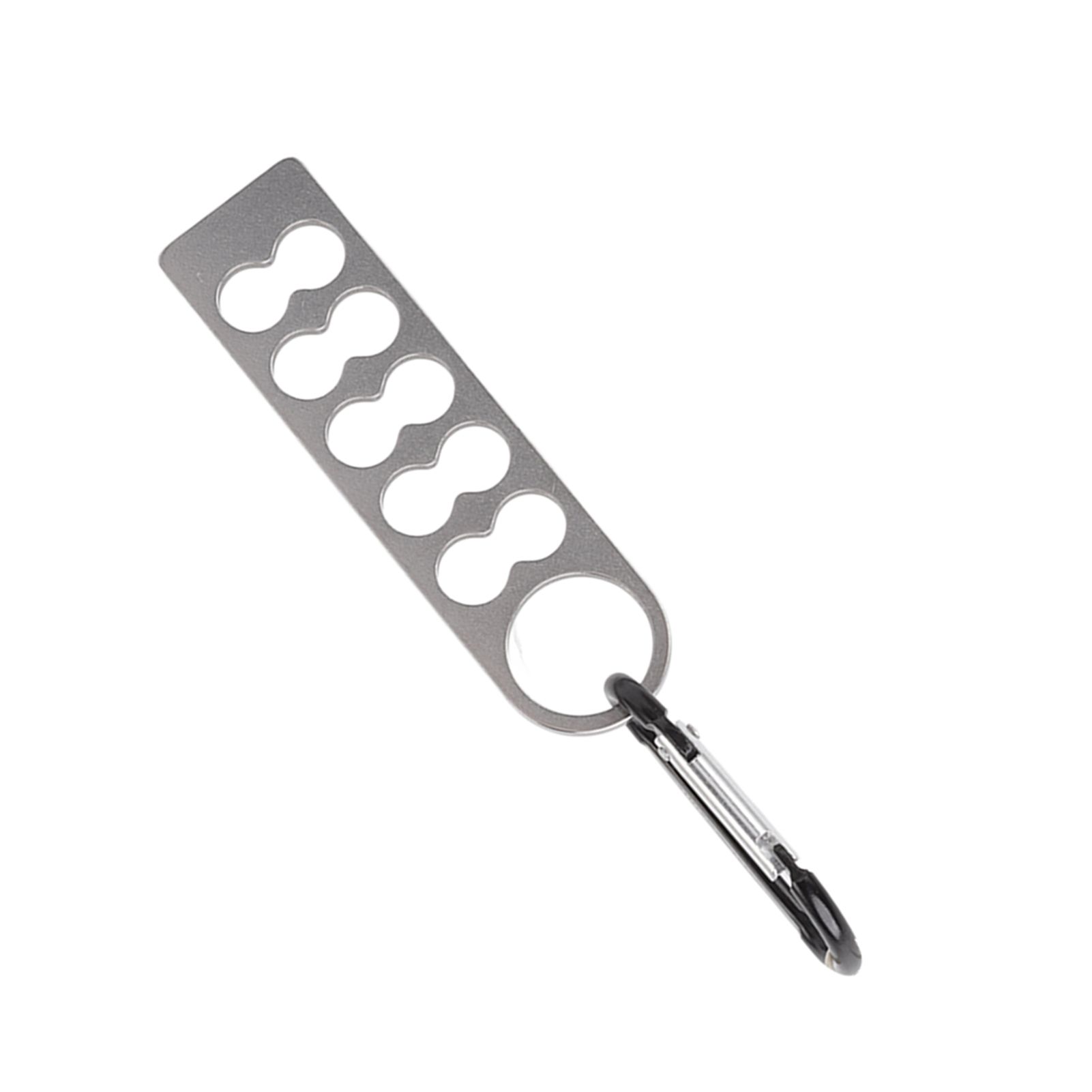Tent Peg Organizer with Buckle 304 Stainless Steel Camping Nail Holder Tent Stakes Storage Rack - Image 6