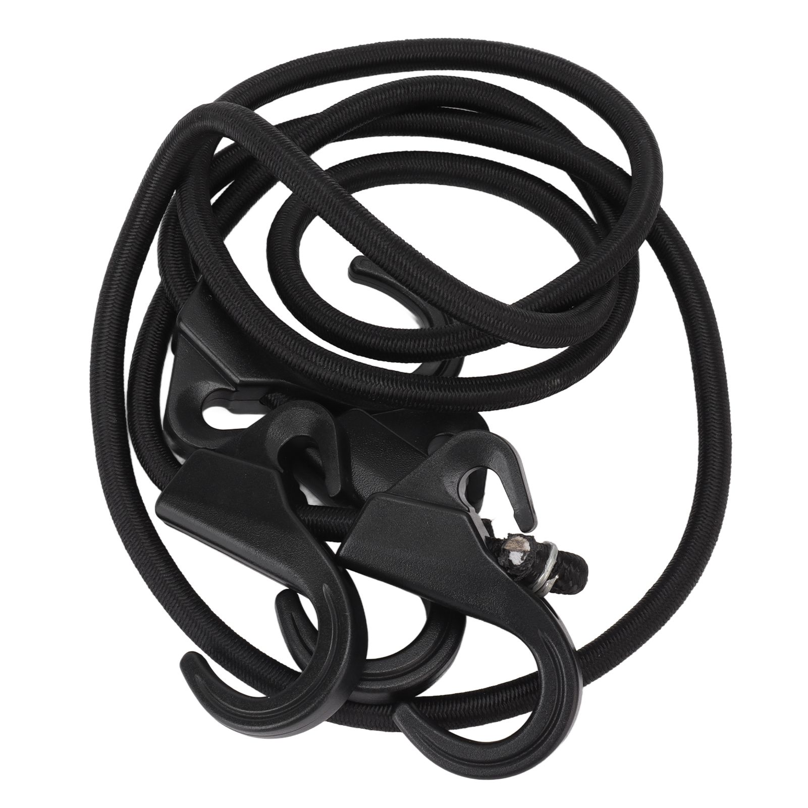 Camping Rope Strap UV Resistant POM Material Black Hooks Function Bungee Cords for Luggage Bundling - Image 3
