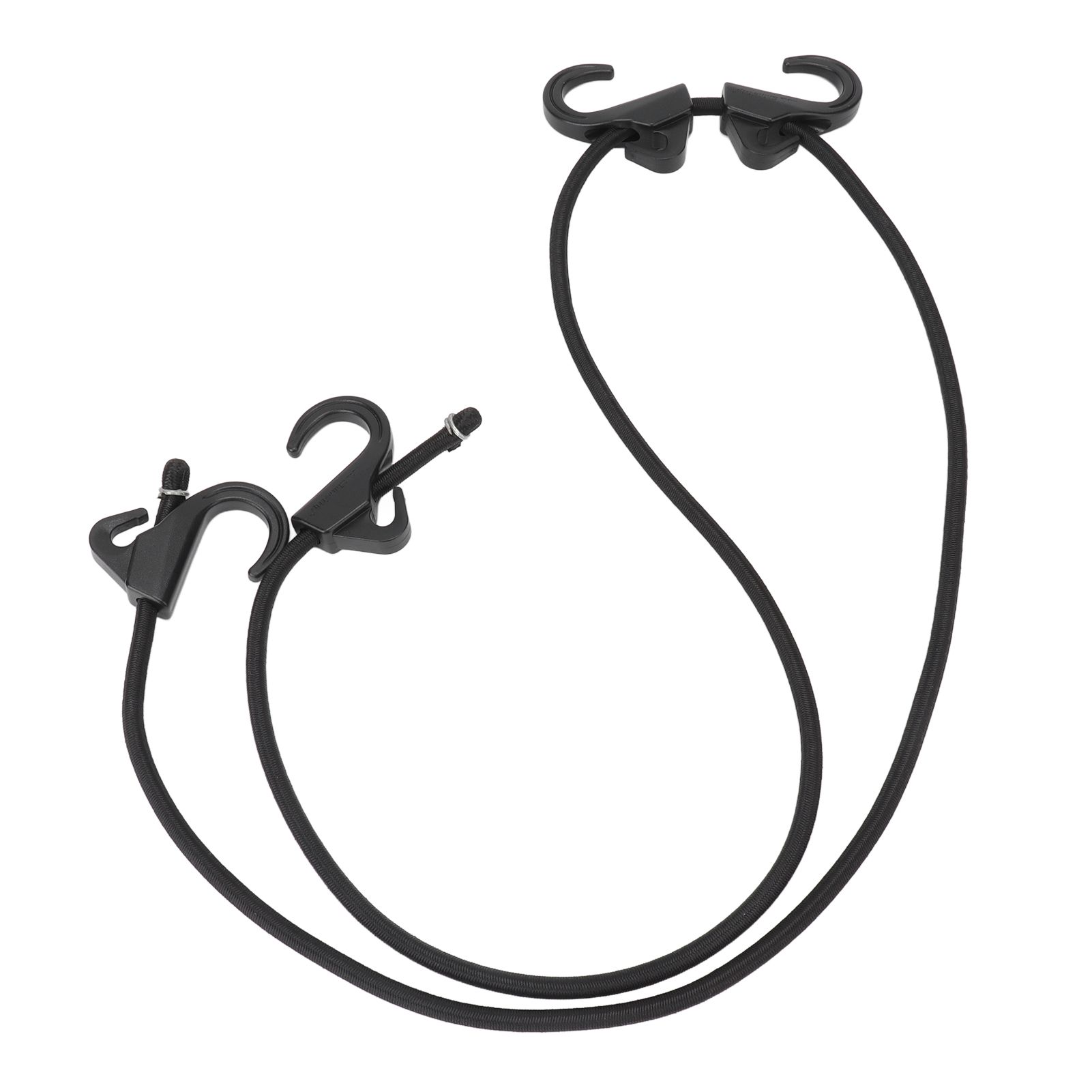 Camping Rope Strap UV Resistant POM Material Black Hooks Function Bungee Cords for Luggage Bundling - Image 4