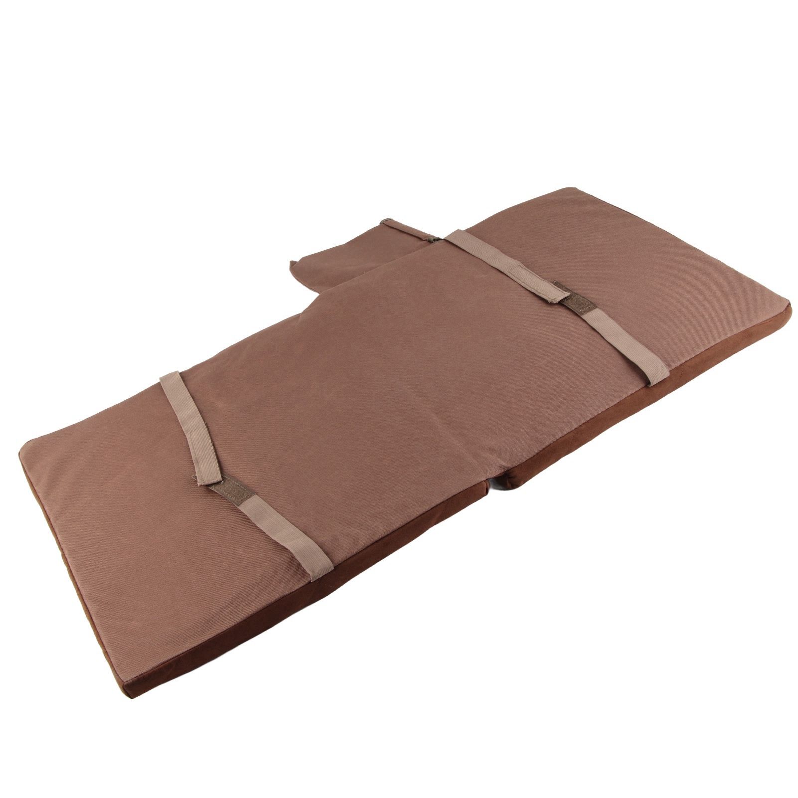 Electric Heating Seat Cushion Foldable Stadium Seats Heated Cover Pads with Backrest for Camping Fishing Hunting Khaki - Image 6