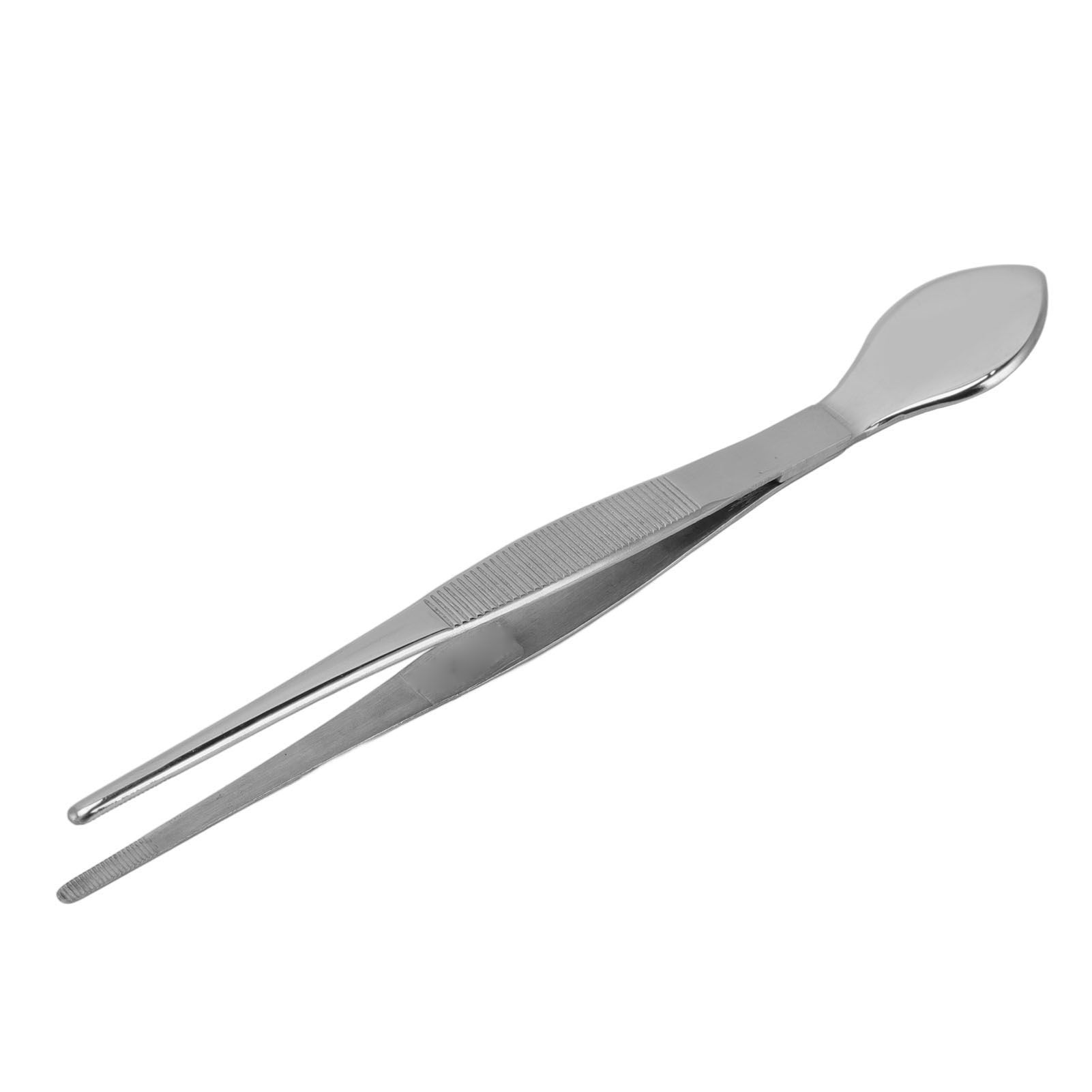 Bonsai Tweezers Stainless Steel Straight Serrated Tips Potted Plant Soil Loosening Spatula - Image 8