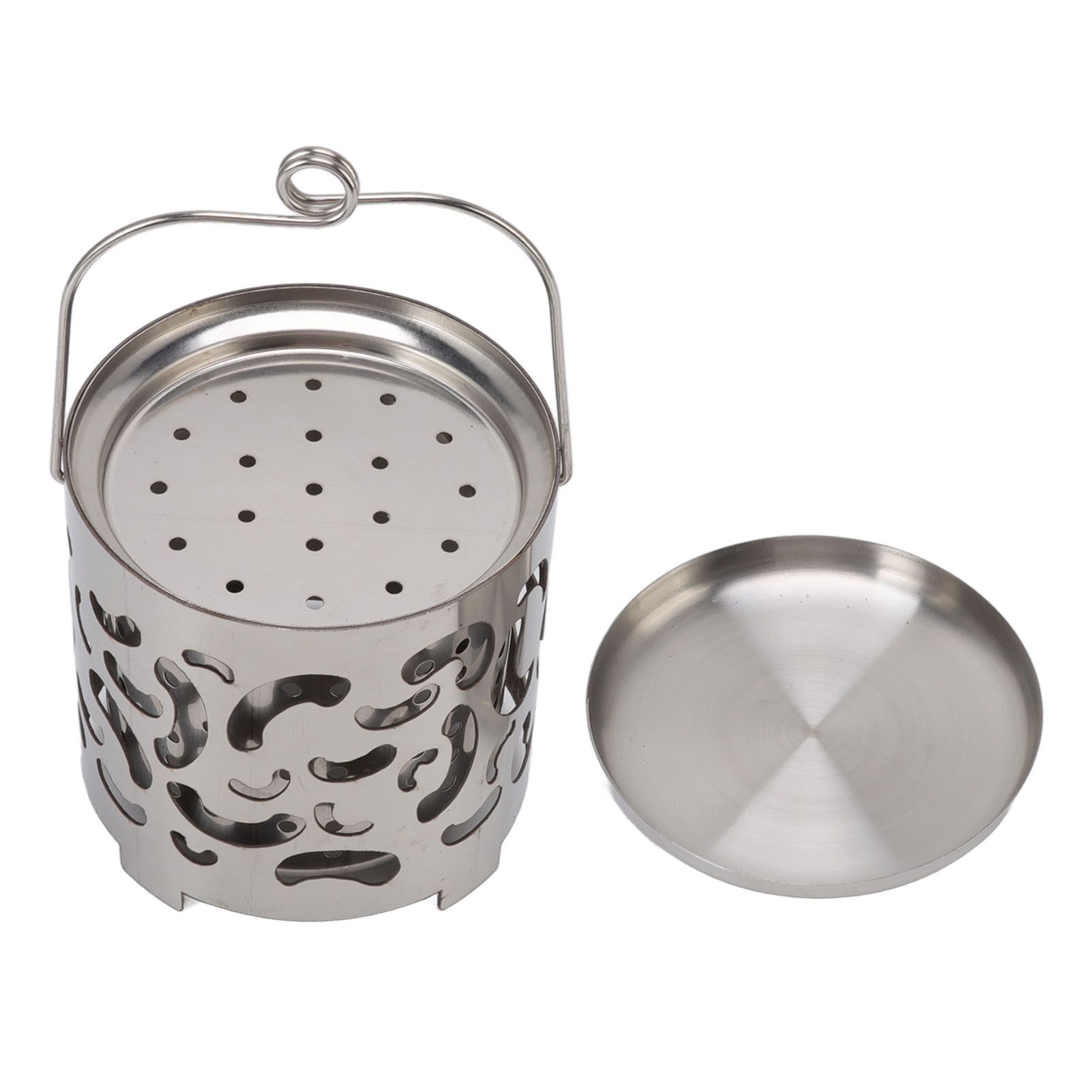 Camping Mini Heater Stainless Steel Portable Heating Stove for Outdoor Winter Fall - Image 3