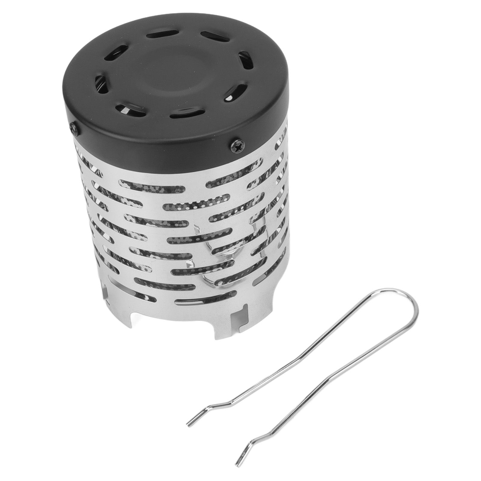 Camping Heating Stove Cover Portable Mini Stainless Steel Outdoor Camping Stove Accessories for Autumn Winter - Image 2