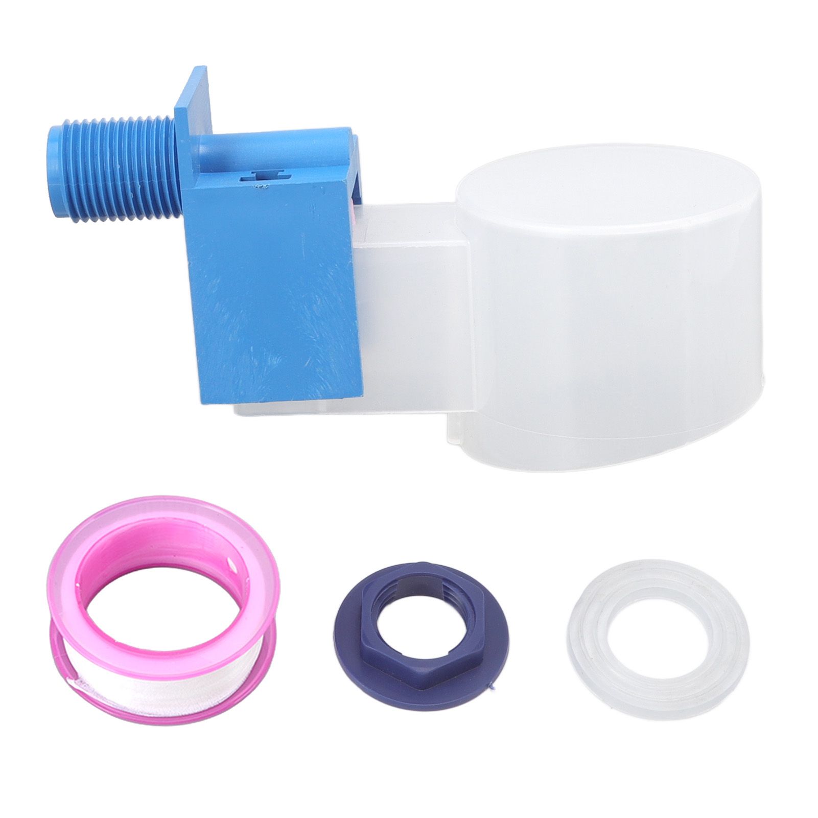 Water Level Control Valve ABS External Thread G1/2 Automatic Water Float Control for Water Tank Side Water Inlet - Image 1