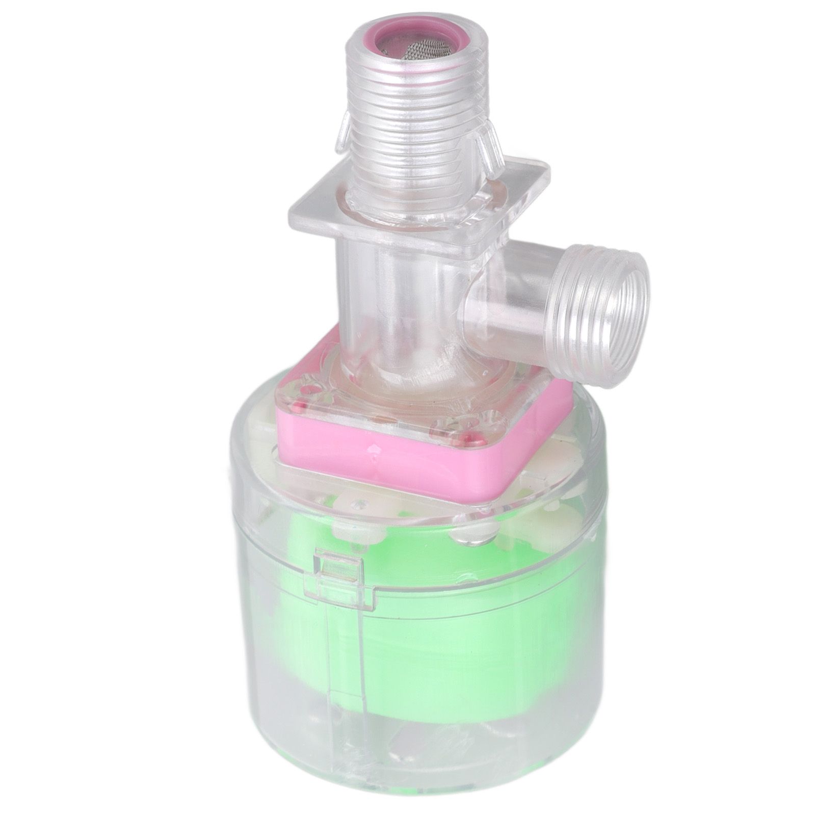 Water Lever Control Valve Transparent Full Automatic Plastic Tower Tank Floating Ball Valve G1/2 Top Water Inlet - Image 2