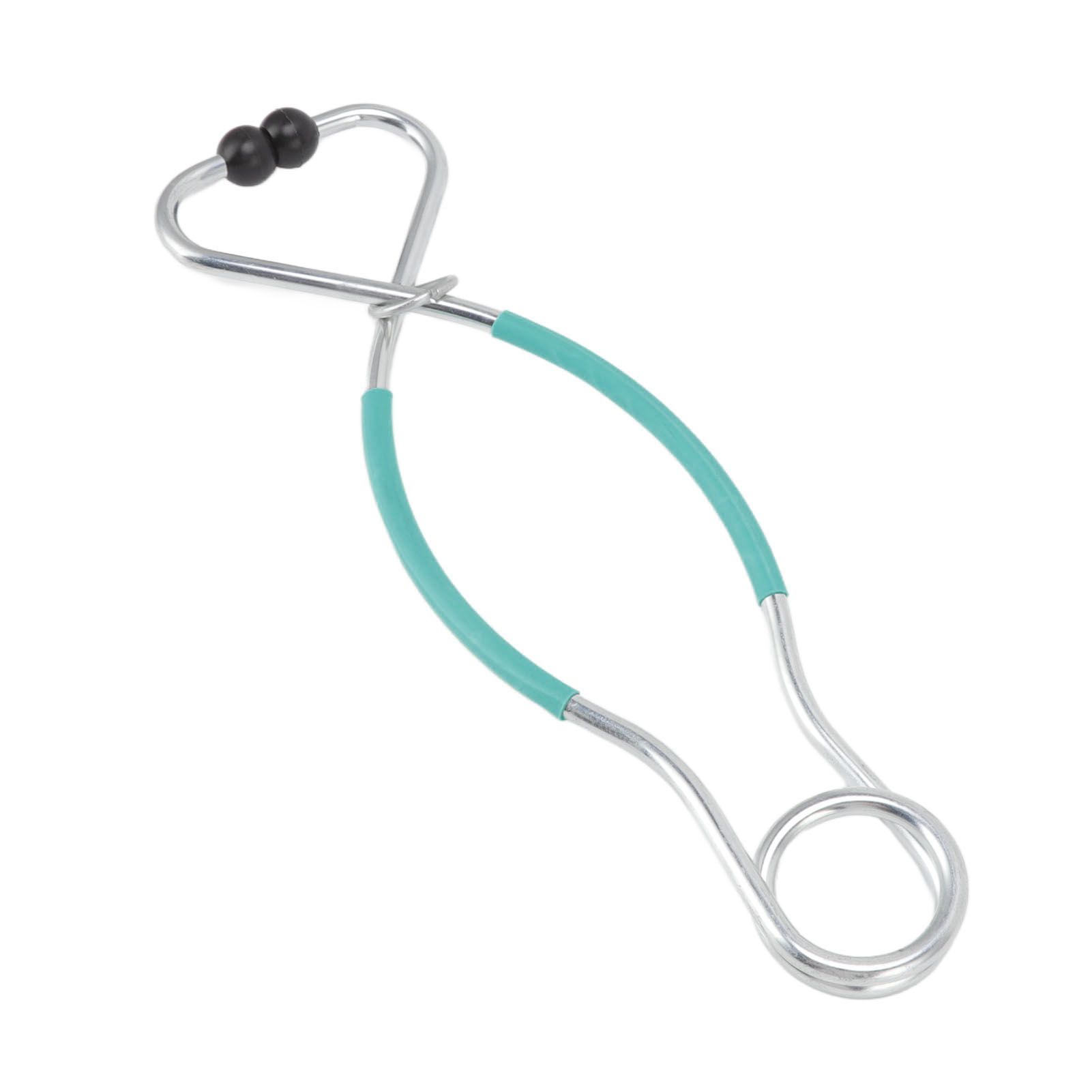 Cattle Bull Cow Nose Pliers Metal Punch Free Strong Traction Cow Pulling Tool for Farm Ranch Veterinary L Green - Image 4