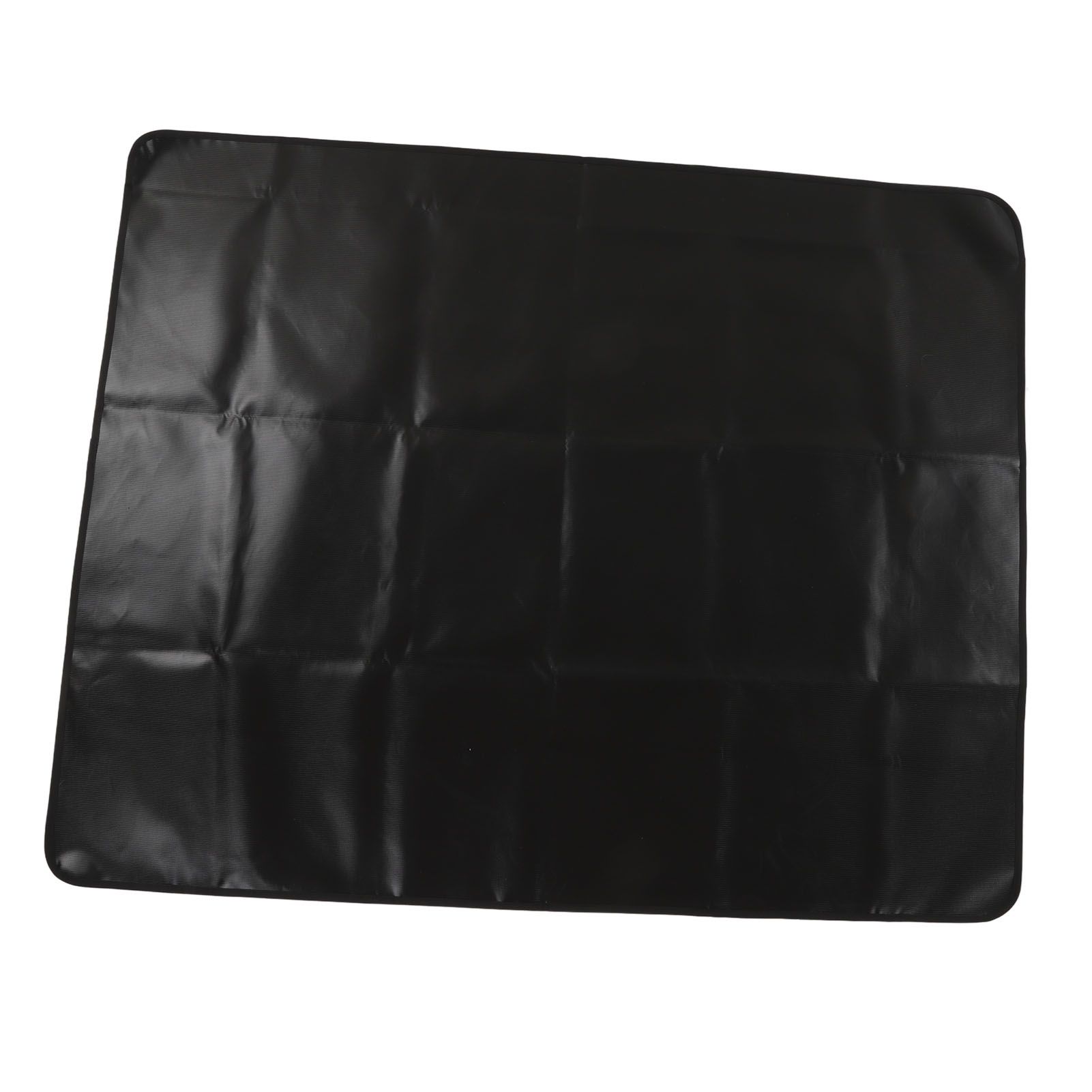 Grill Mats Double Sided Silicone Fireproof Reusable Foldable BBQ Pads for Outdoor Camping Garden Yard Picnic 152x122CM Rectangle - Image 2