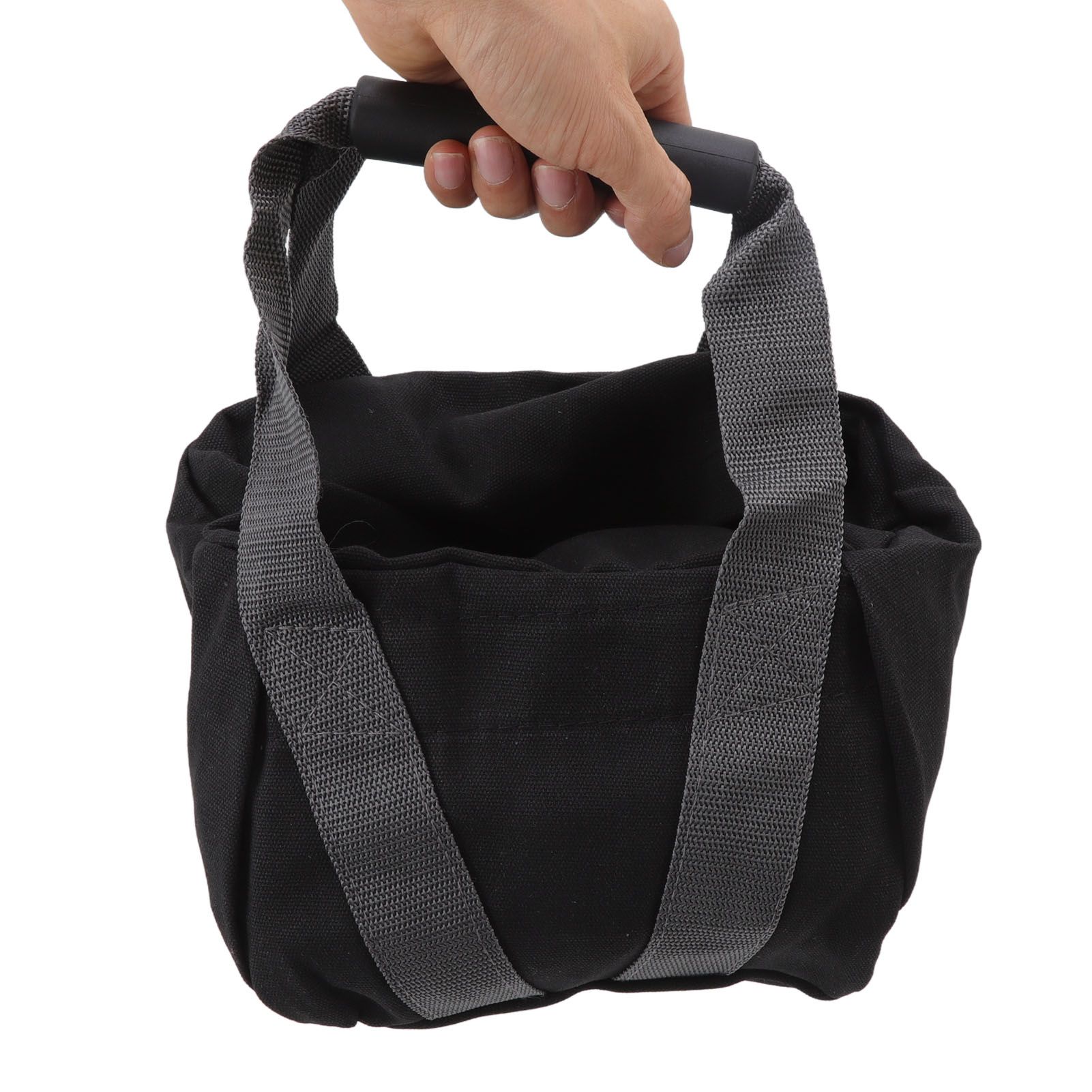 Workout Sandbag Tear Resistant with Ergonomic Handle 12oz Canvas Weightlifting Sand Bag for Fitness Exercise - Image 4