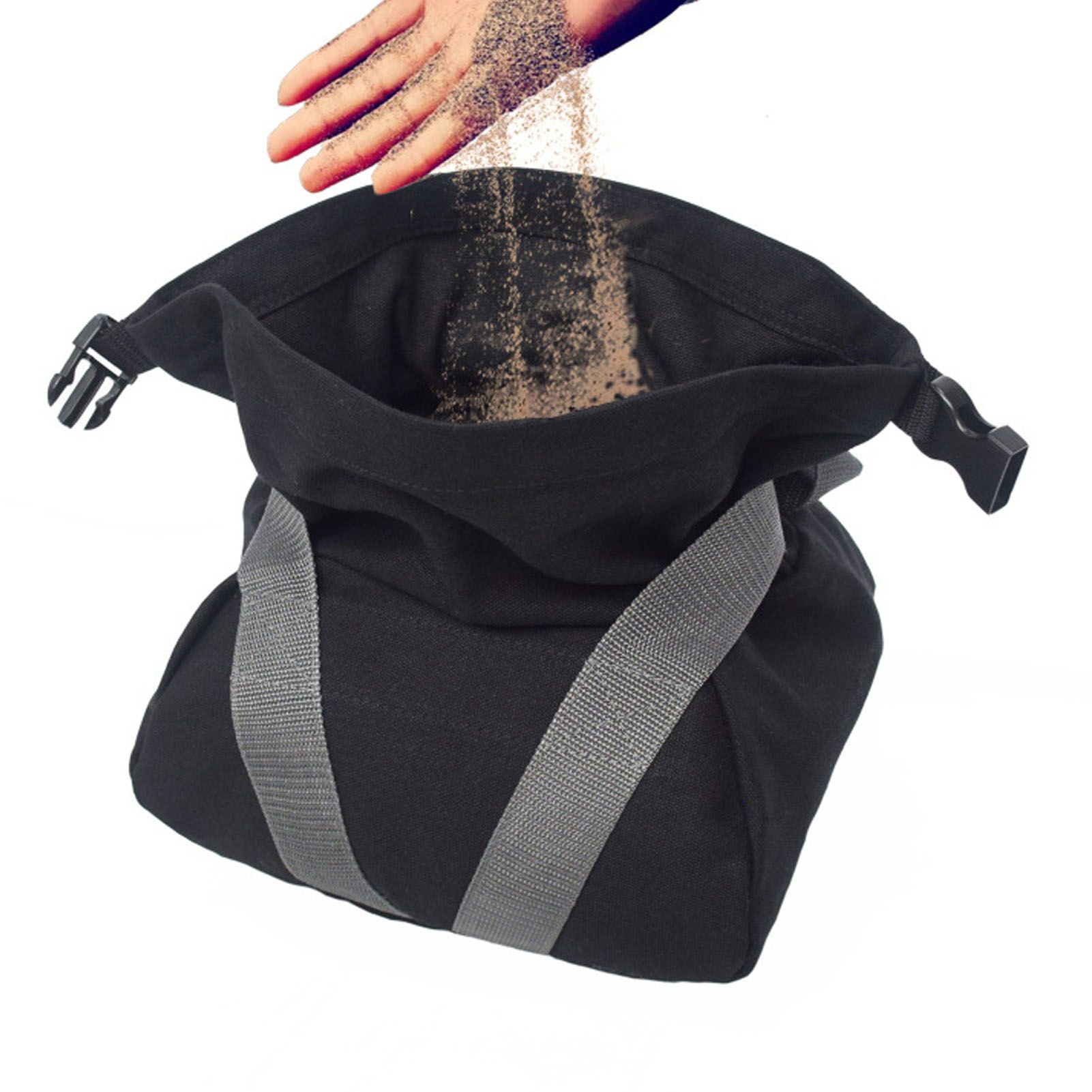 Workout Sandbag Tear Resistant with Ergonomic Handle 12oz Canvas Weightlifting Sand Bag for Fitness Exercise - Image 6