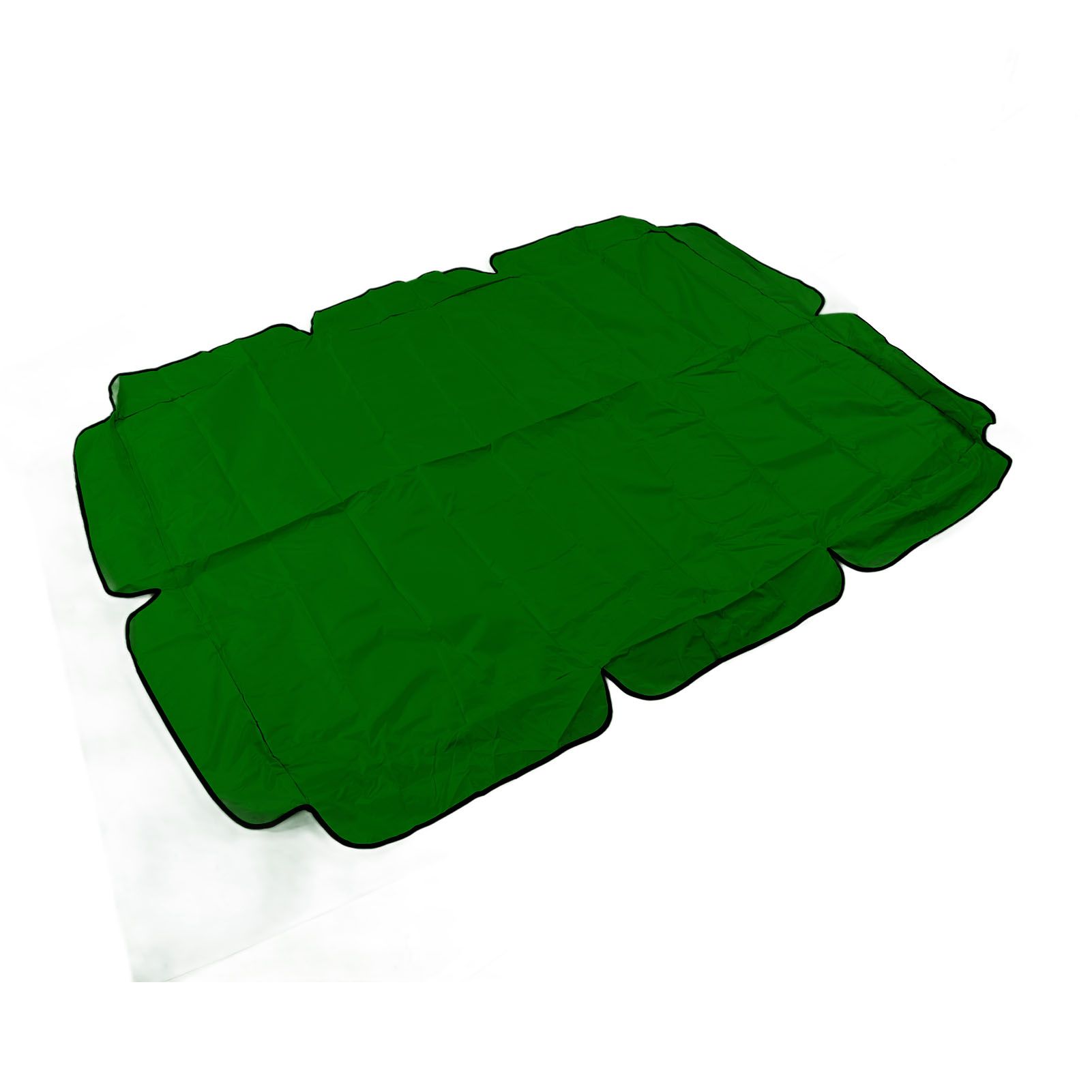 Waterproof Outdoor Swing Canopy Replacement 420D Silver Coated Oxford Fabric Swing Chair Canopy for Outdoor Garden Patio Dark Green - Image 2