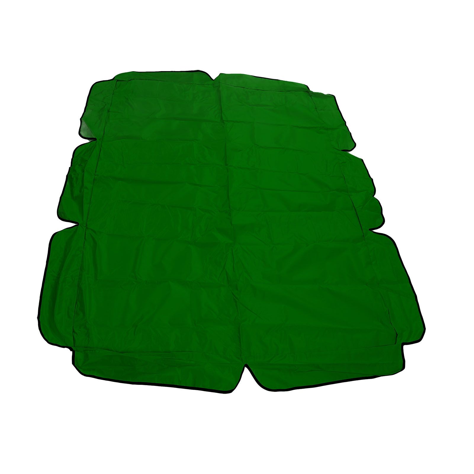 Waterproof Outdoor Swing Canopy Replacement 420D Silver Coated Oxford Fabric Swing Chair Canopy for Outdoor Garden Patio Dark Green - Image 3
