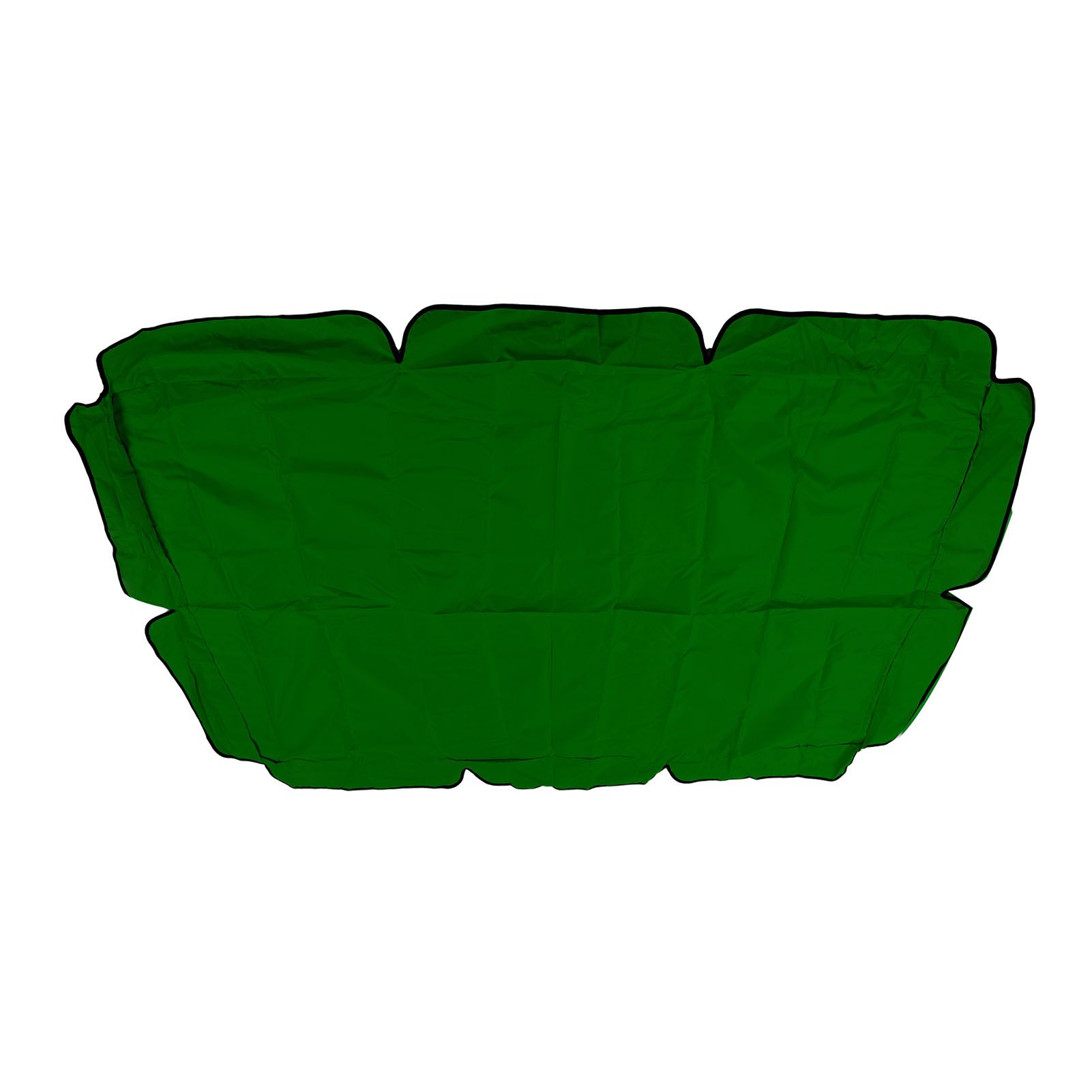 Waterproof Outdoor Swing Canopy Replacement 420D Silver Coated Oxford Fabric Swing Chair Canopy for Outdoor Garden Patio Dark Green - Image 8