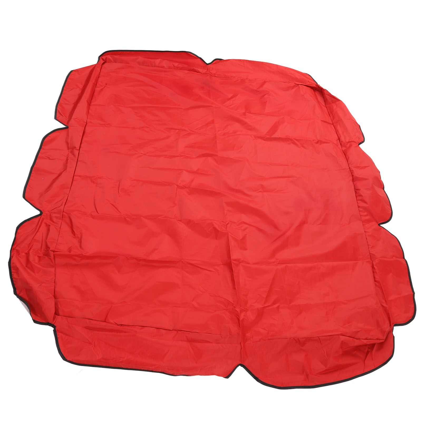 Swing Canopy 210D Silver Coated Oxford Waterproof UV Proof for Outdoor Patio Yard Chair 142x120x18cm Red - Image 4