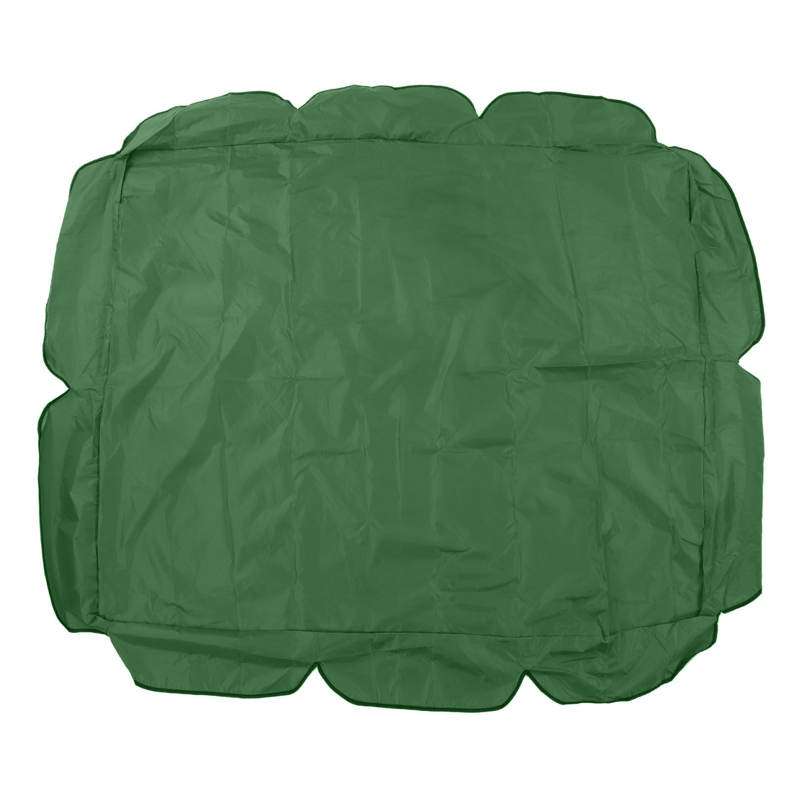 Swing Canopy 210D Silver Coated Oxford Waterproof UV Proof for Outdoor Patio Yard Chair 142x120x18cm Dark Green - Image 1