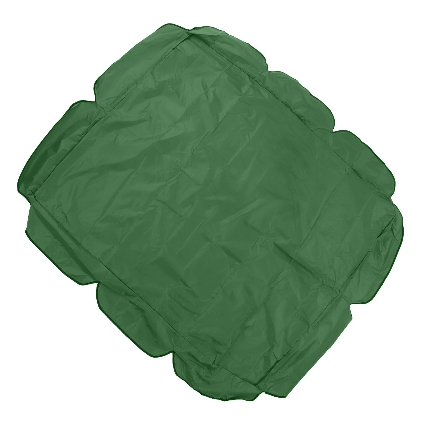 Swing Canopy 210D Silver Coated Oxford Waterproof UV Proof for Outdoor Patio Yard Chair 142x120x18cm Dark Green - Image 2
