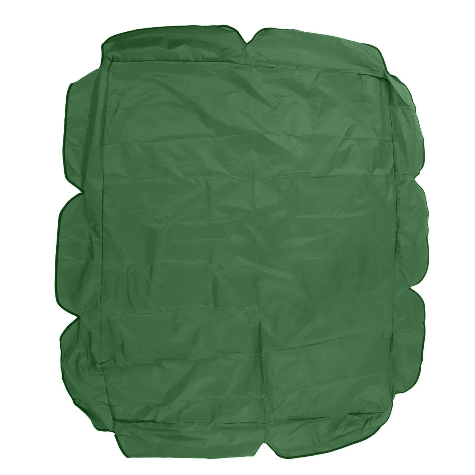 Swing Canopy 210D Silver Coated Oxford Waterproof UV Proof for Outdoor Patio Yard Chair 142x120x18cm Dark Green - Image 3