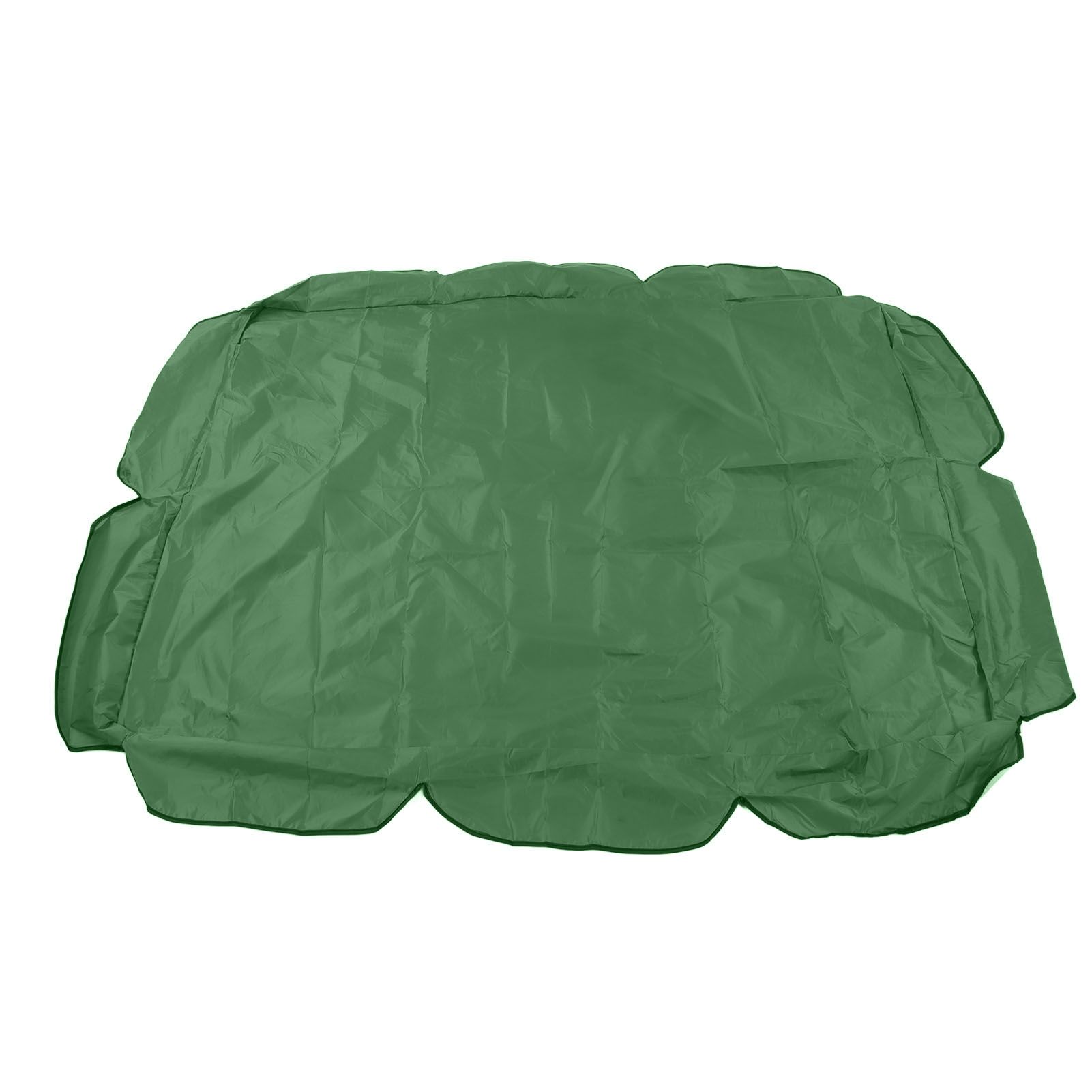 Swing Canopy 210D Silver Coated Oxford Waterproof UV Proof for Outdoor Patio Yard Chair 142x120x18cm Dark Green - Image 5